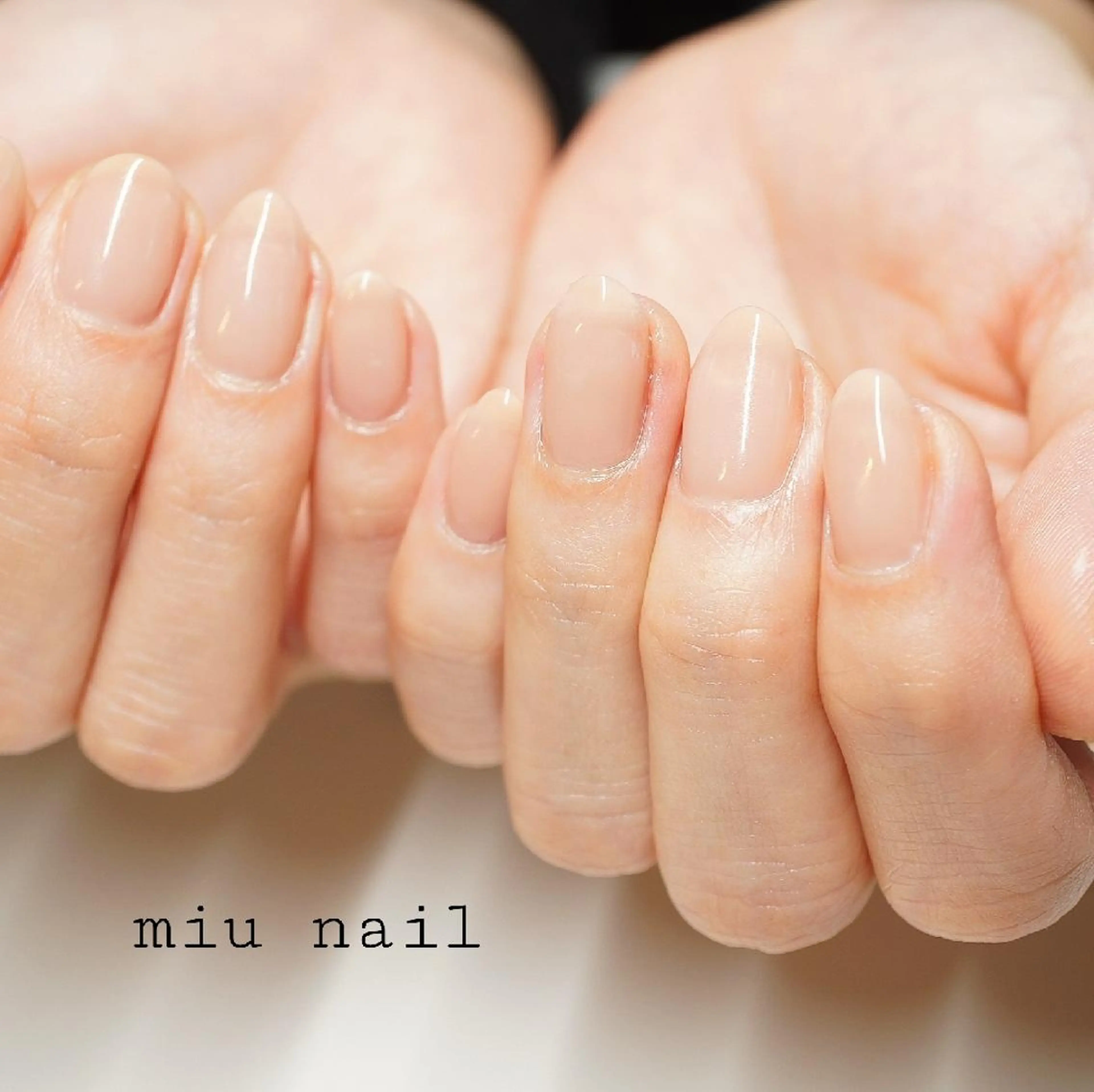 ネイル ワンカラーネイル MIU Nail所属・MIU nailのネイルデザイン