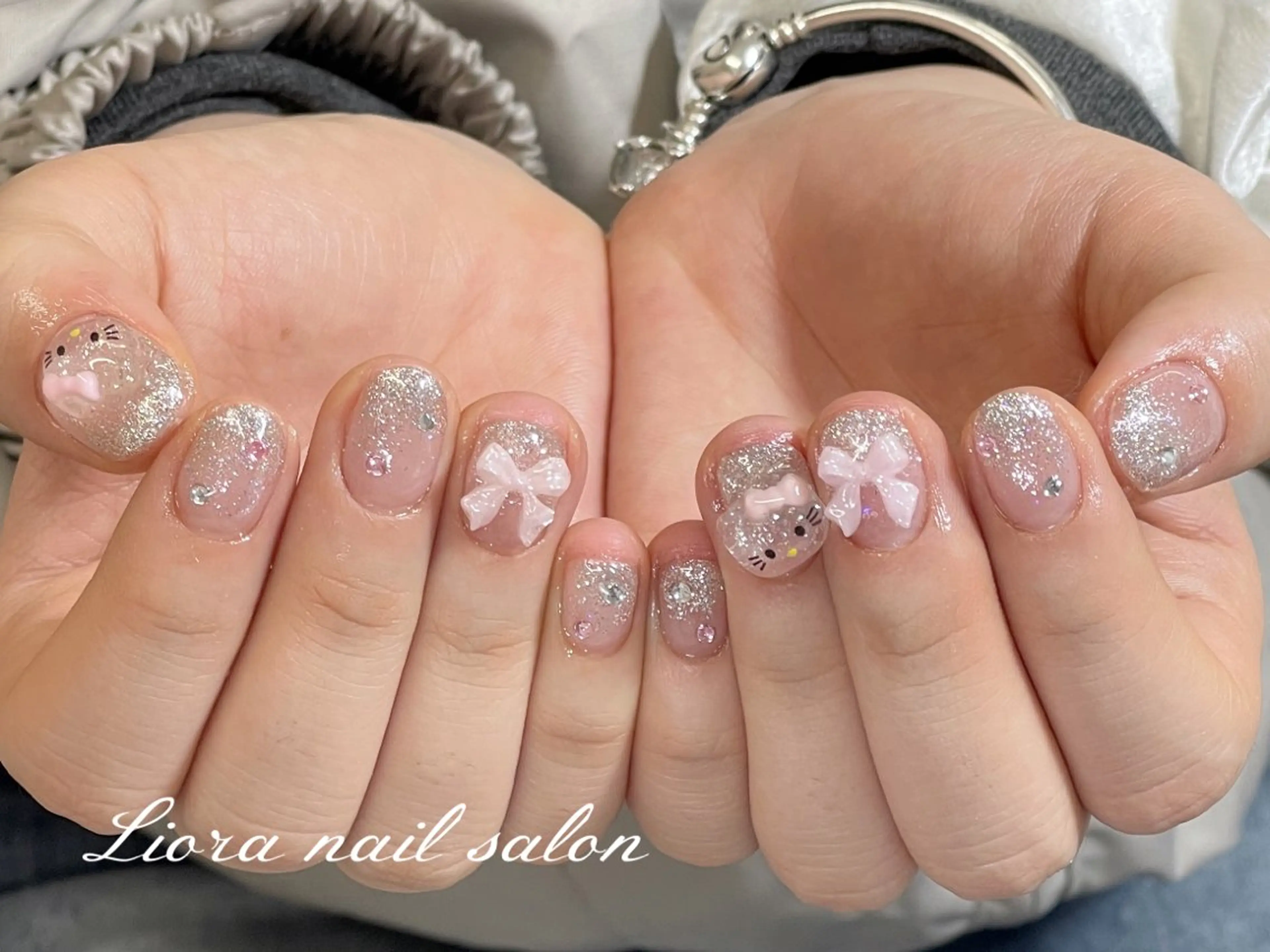 ネイル チークネイル フットネイル フレンチネイル ジェルネイル ガーリー ハンドネイル Liora nail スカルプ専門店のネイルデザイン