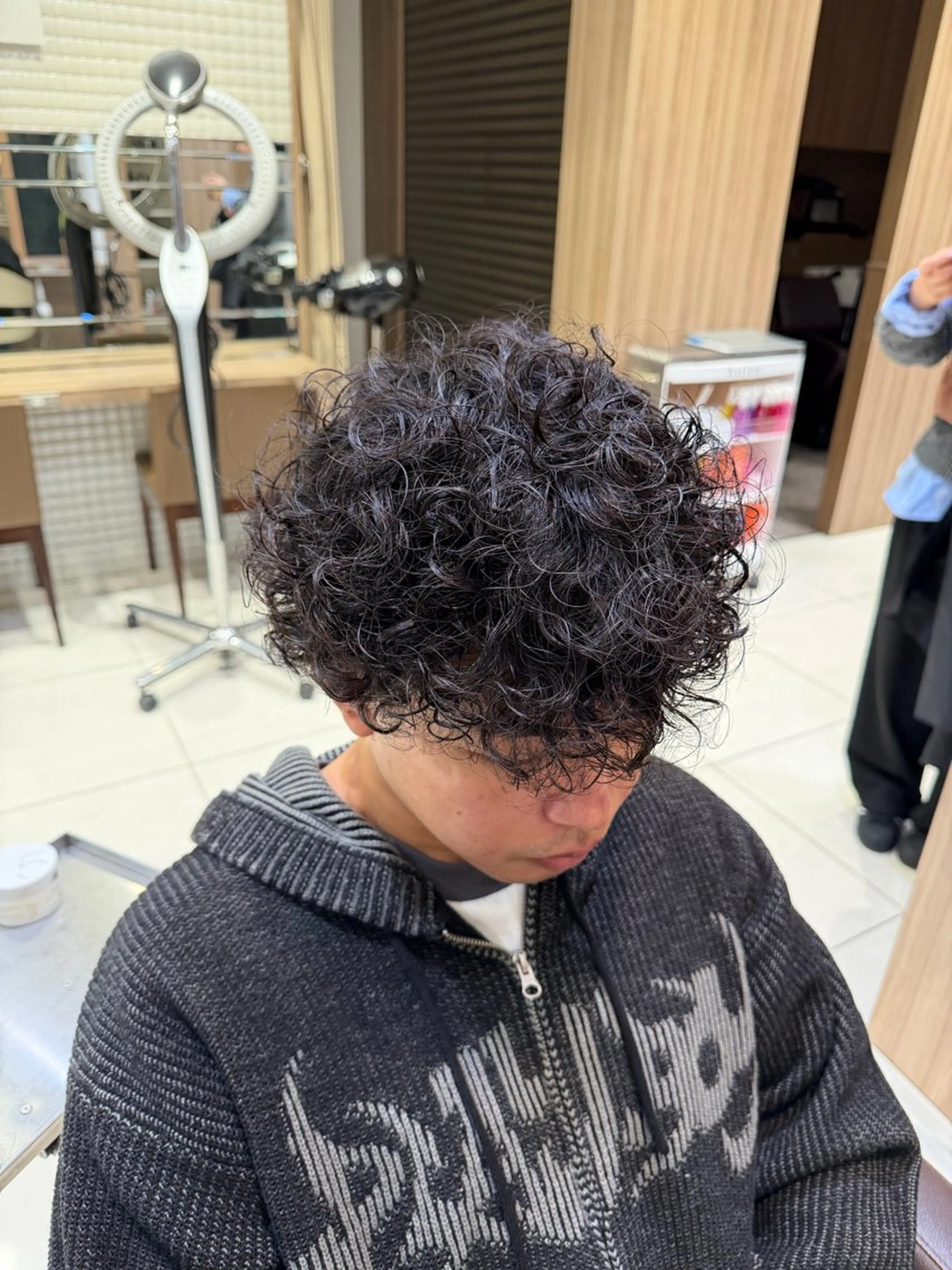 パーマ メンズ カット パーマ 波巻き･カルマ パーマ特化/aoiのヘアスタイル