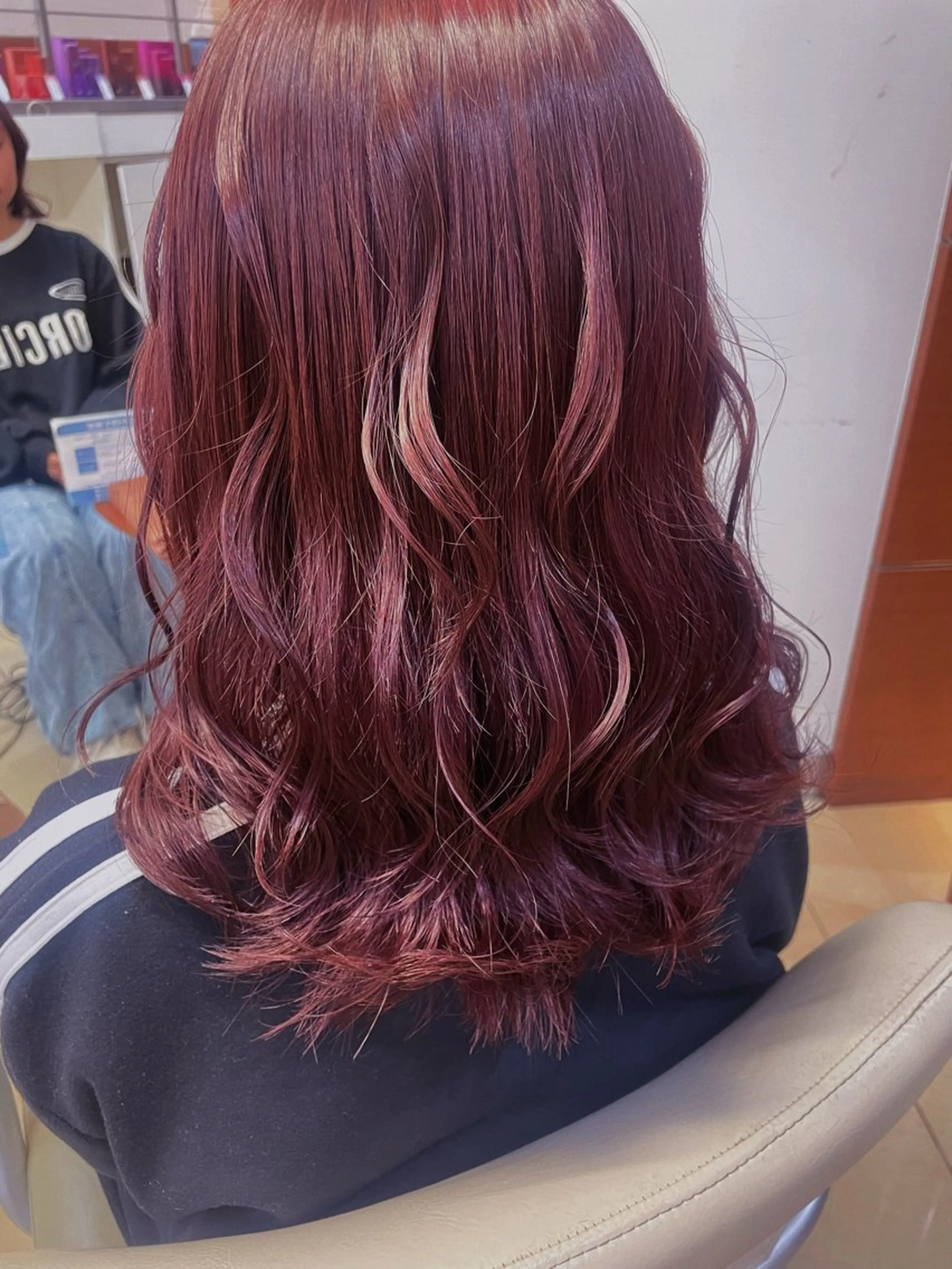 ミディアム カラー ラベンダーカラー ピンクカラー ピンクラベンダー ヘアカラー トリートメント 透明感カラー/ 髪質改善/サクラ🌸のヘアスタイル