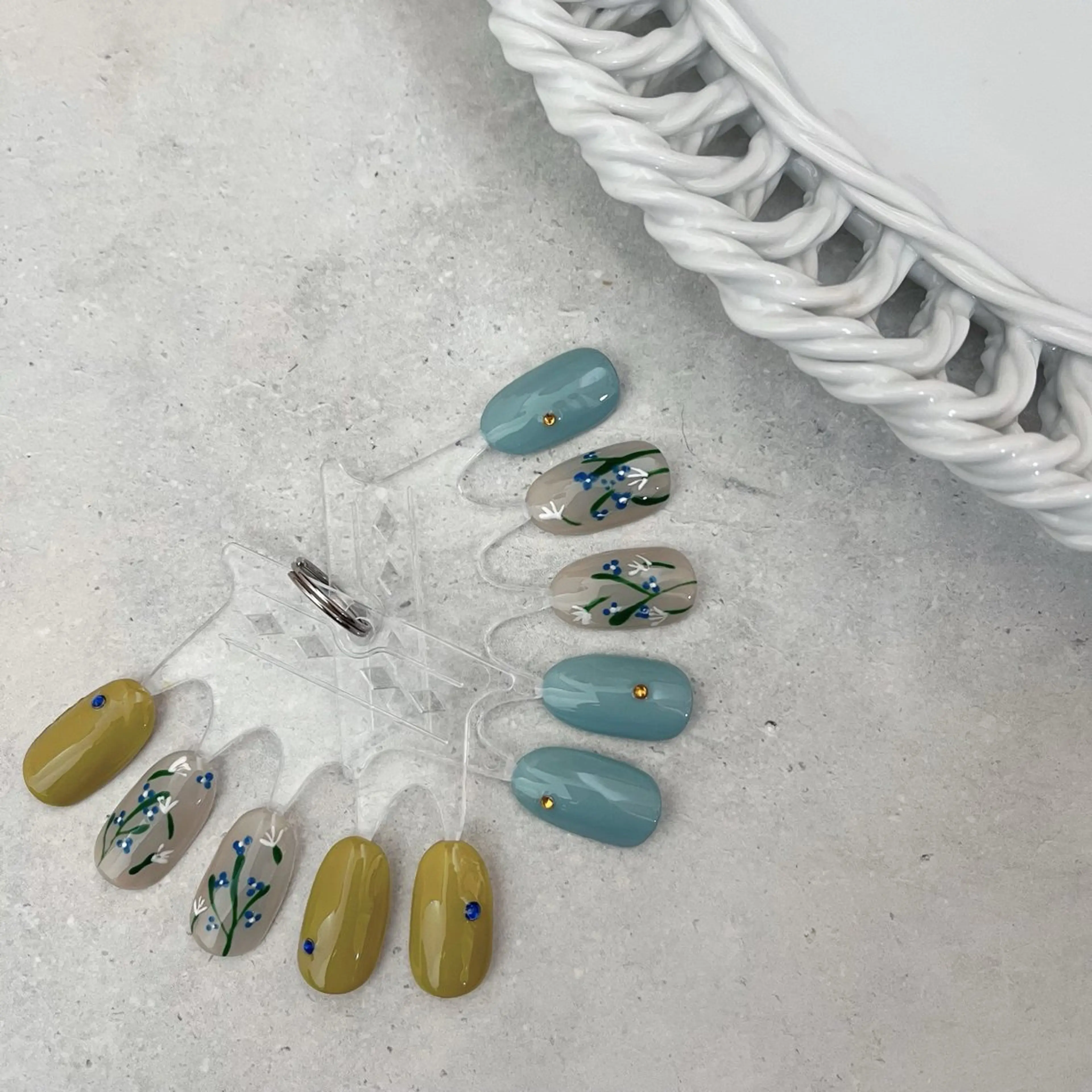 ネイル フラワーネイル K Aのネイルデザイン