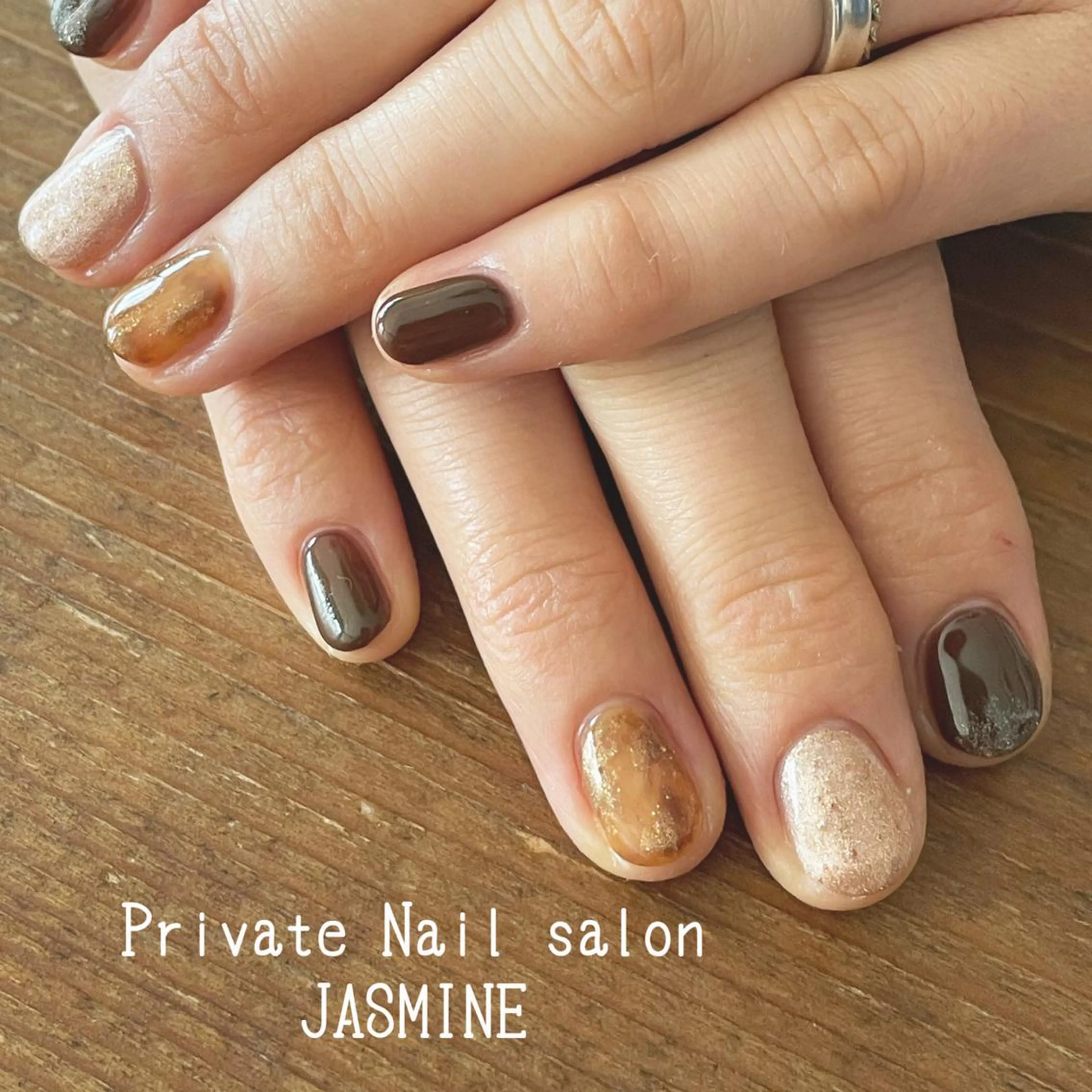 ネイル ニュアンスネイル Nail salon JASMINEのネイルデザイン