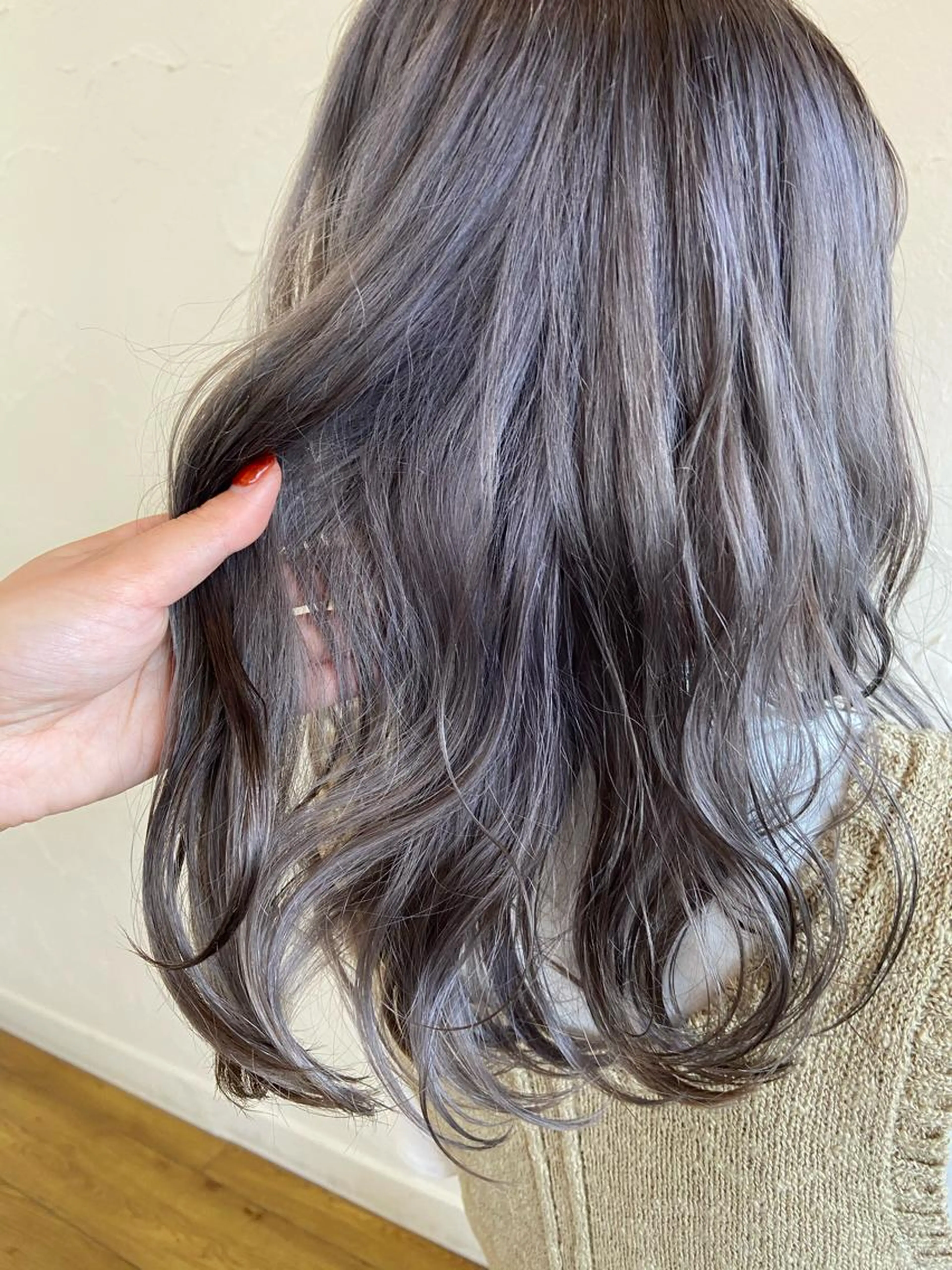 ヘアカラーの写真