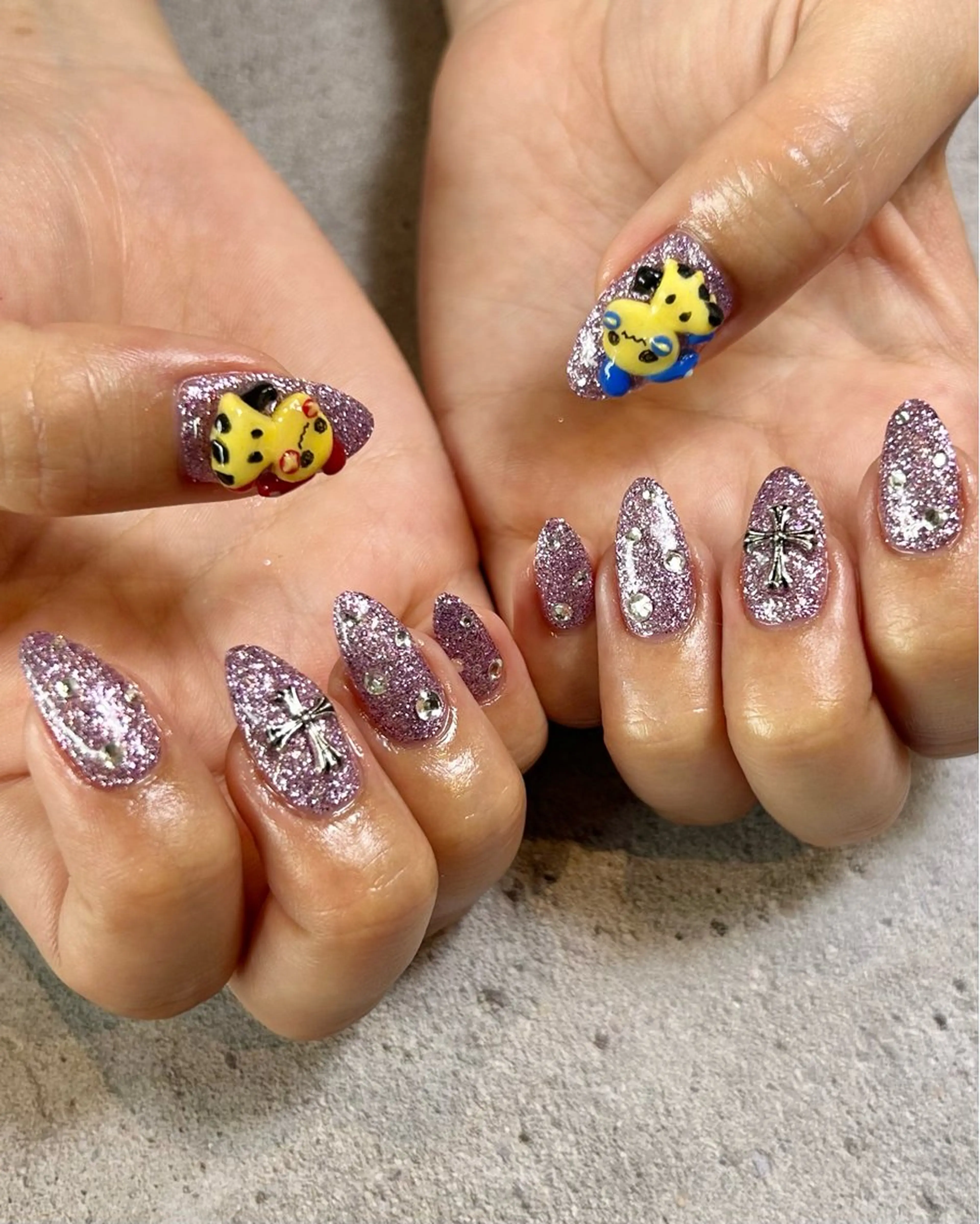 ネイル 持ち込み ハンドネイル Reflection marikoのネイルデザイン