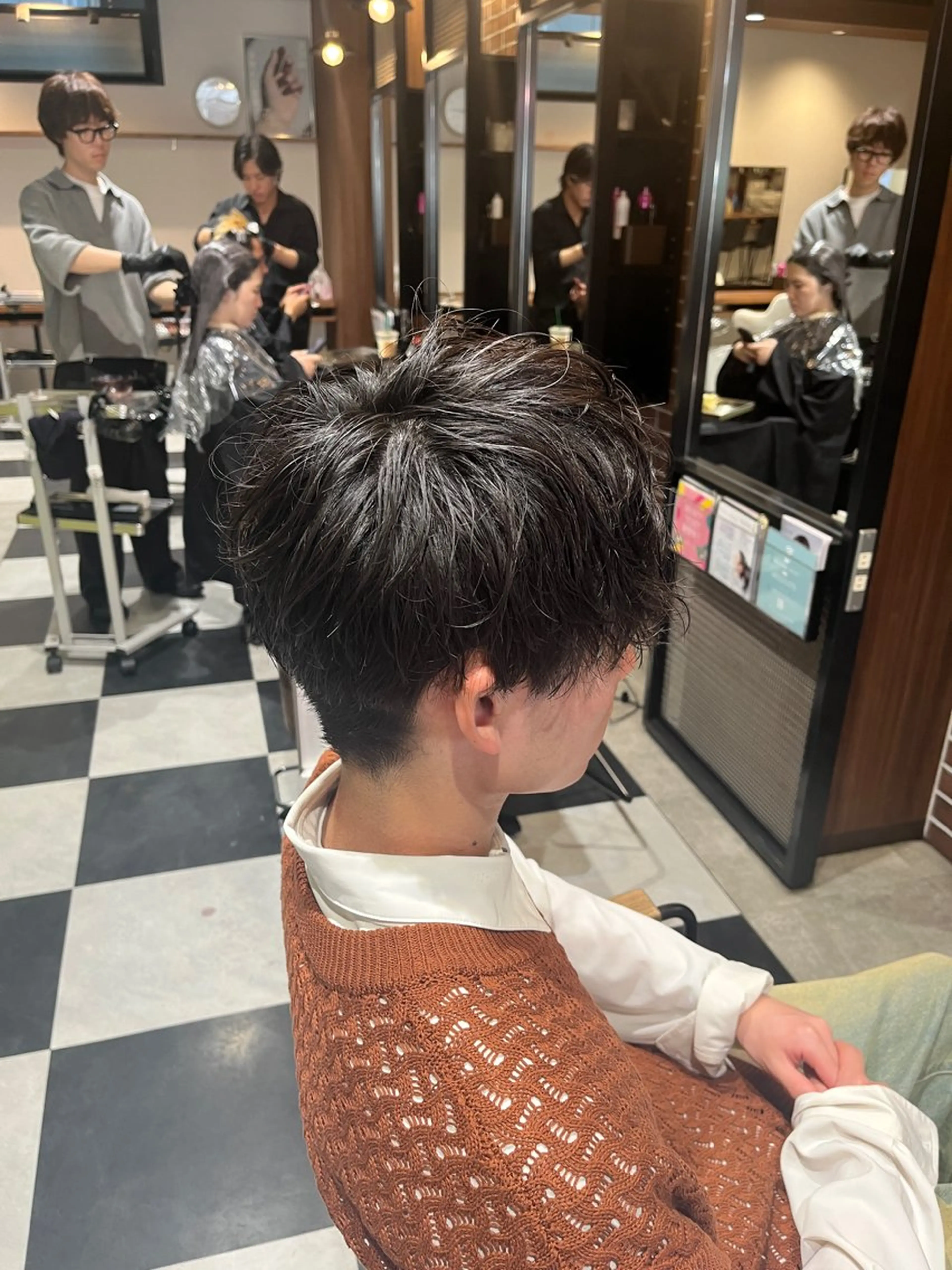 ショート パーマ メンズ カット パーマ 🎧メンズパーマ特化 /RUI🎧のヘアスタイル