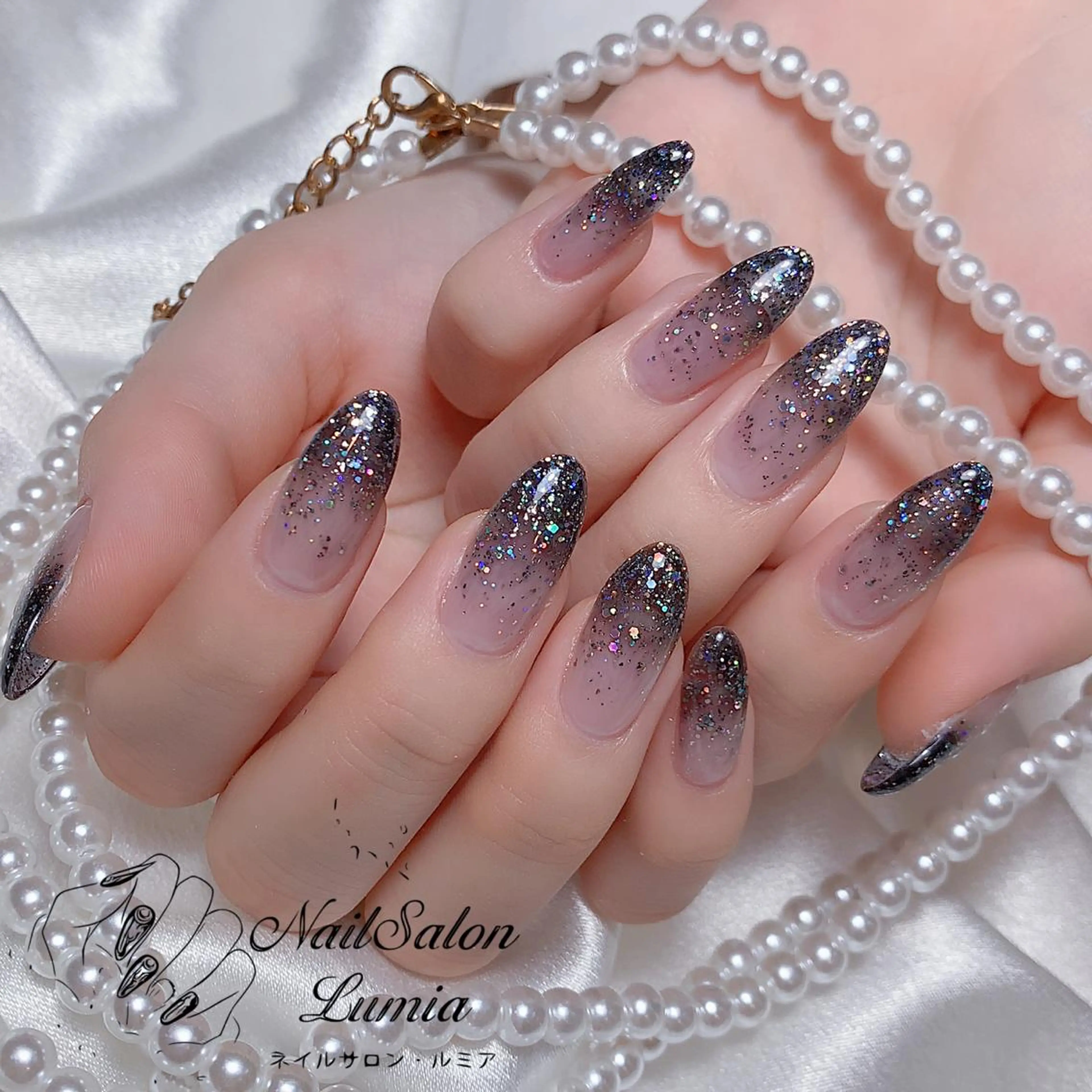 ネイル ハンドネイル ネイルサロン ルミア Lumia 店長のネイルデザイン