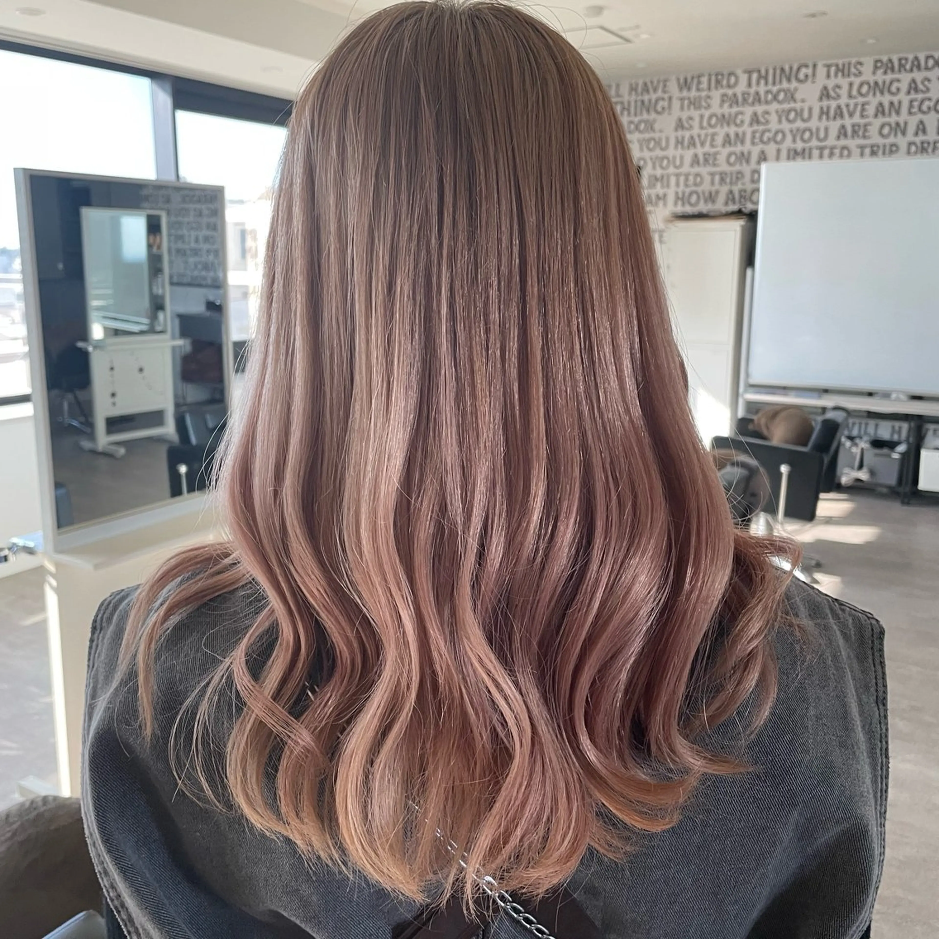 ロング カラー カラー/韓国レイヤー /ブリーチ/hinaのヘアスタイル