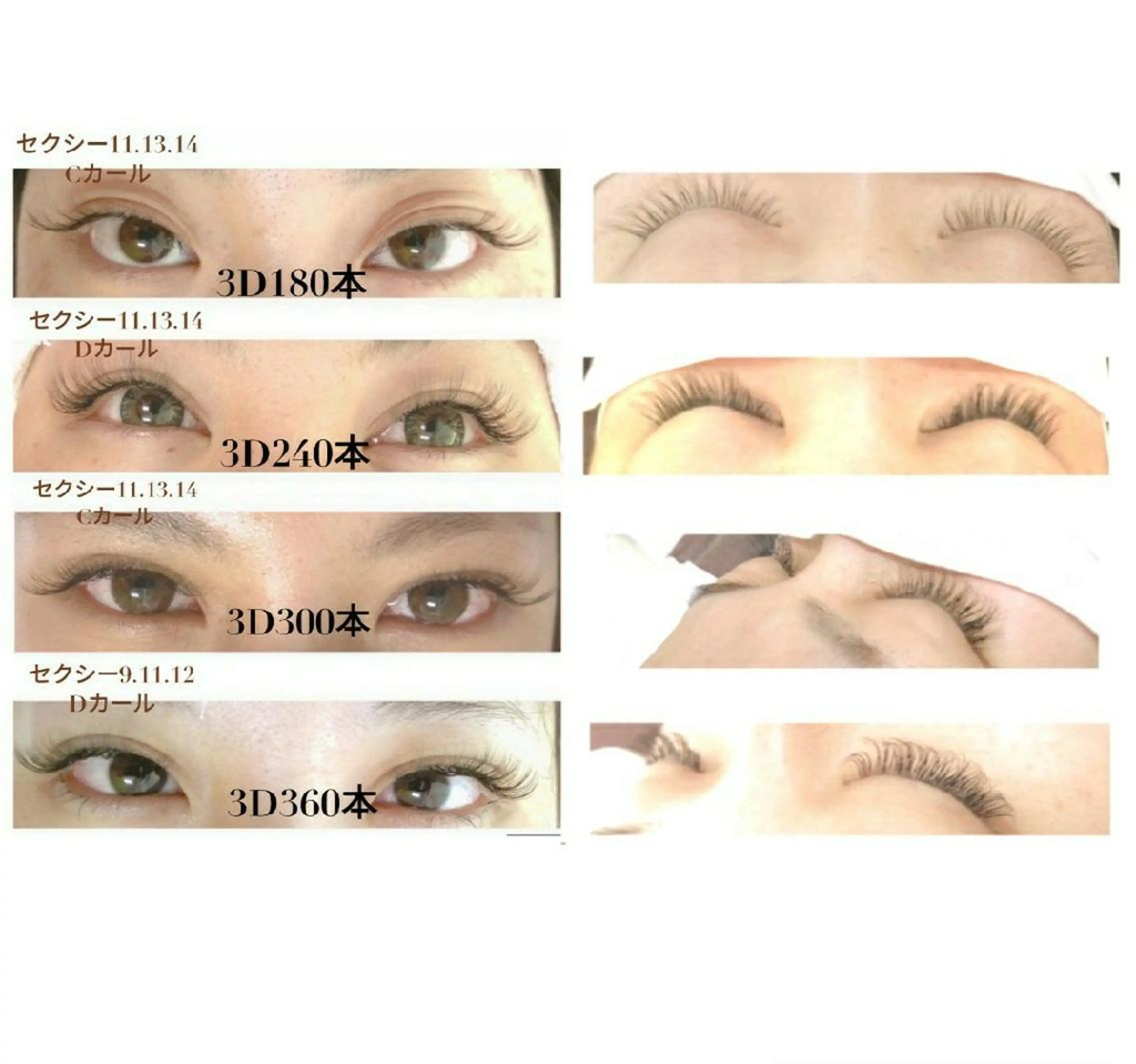 マツエク・マツパ ディアナ 水戸元吉田店　小林のマツエク・マツパデザイン