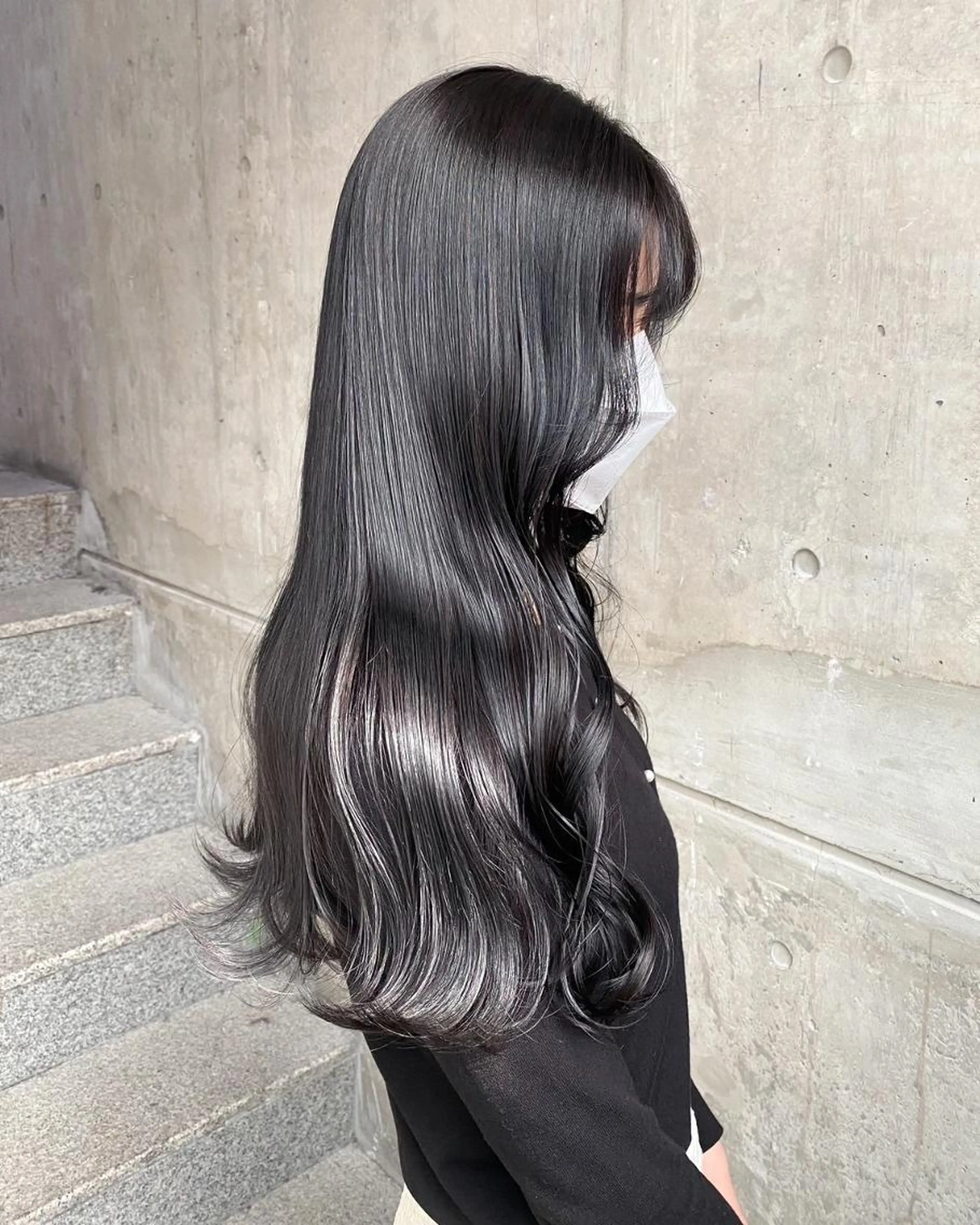 【🇰🇷小顔になれる韓国顔まわりカット🇰🇷】＋ブリーチなしワンカラー＋THEATERトリートメント＋炭酸スパ🤍の写真