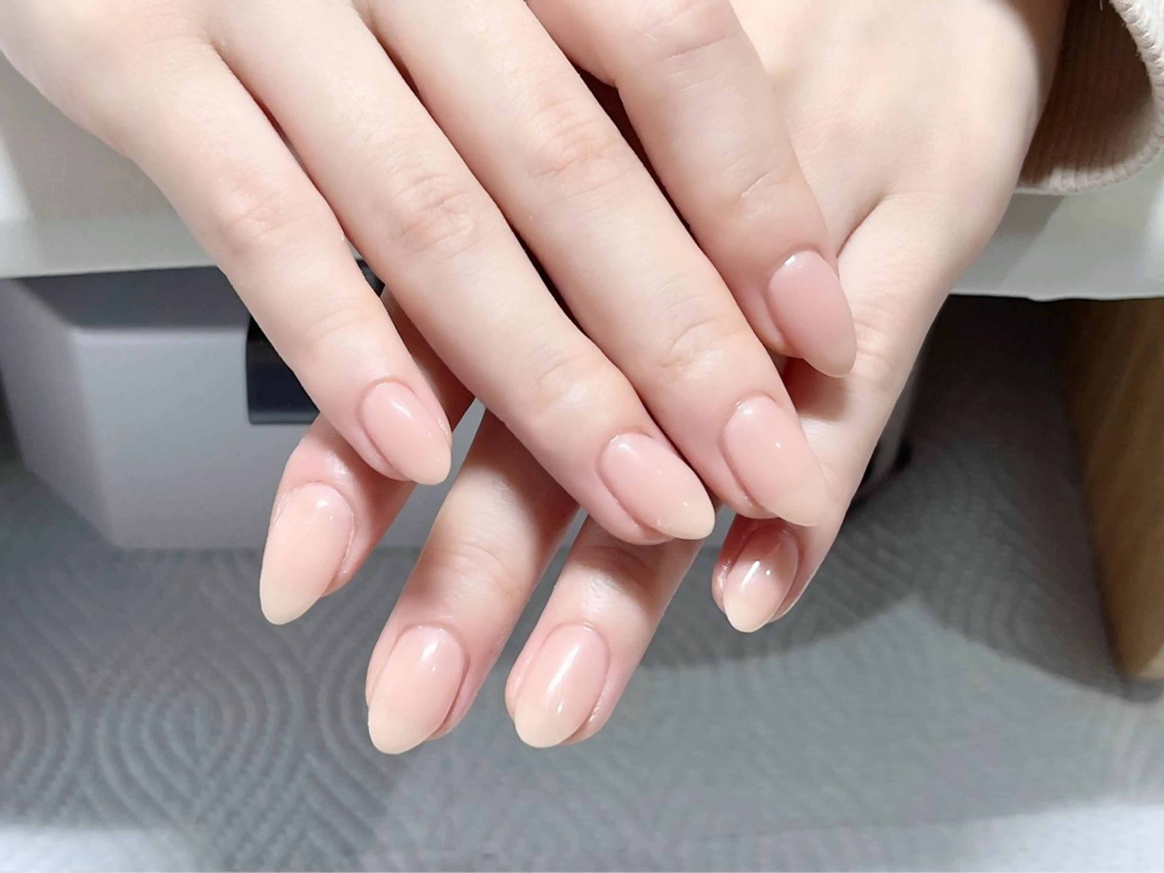 ネイル ワンカラーネイル ハンドネイル Belle Fleuve ASUのネイルデザイン