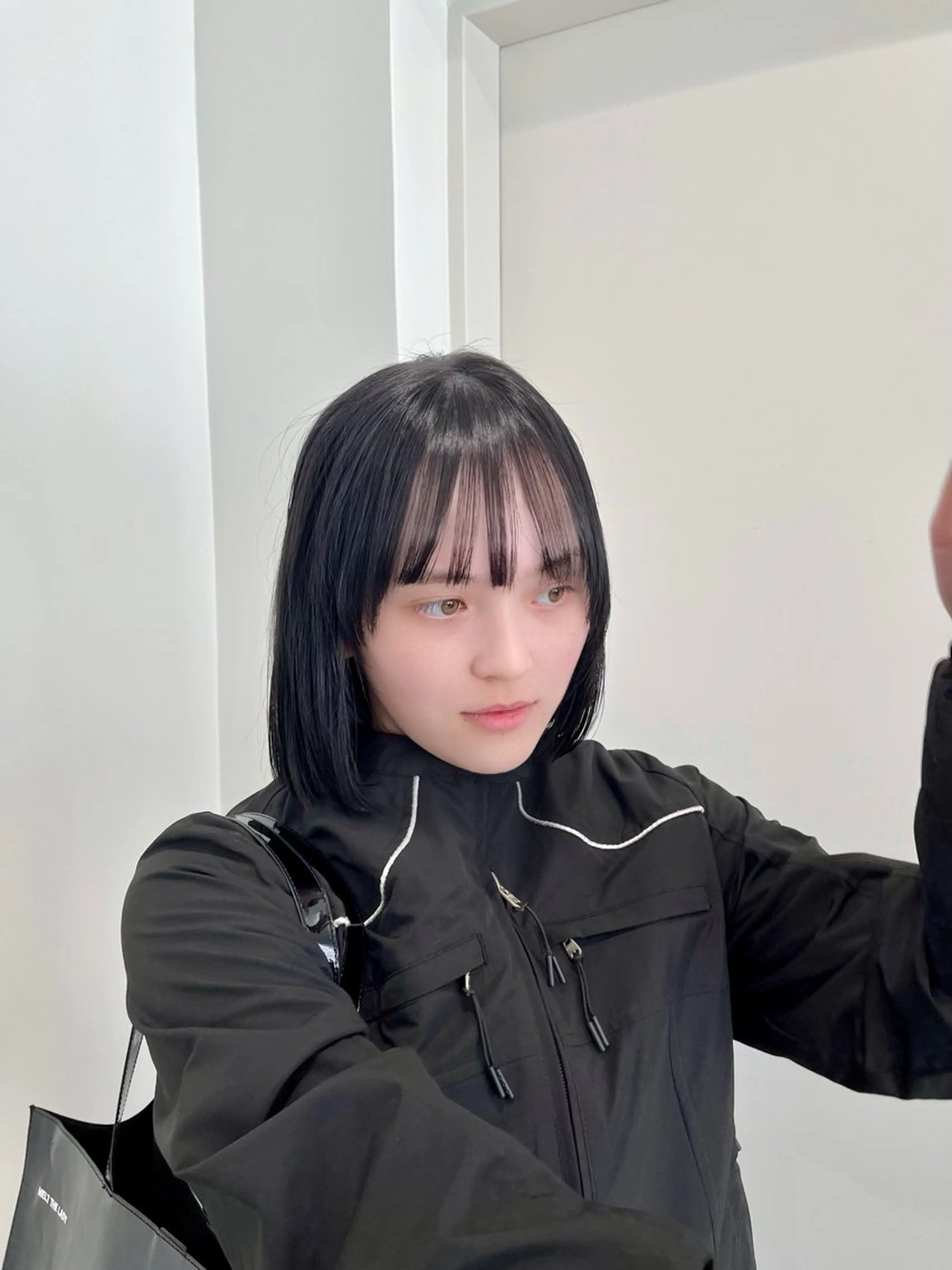 ショート 縮毛矯正/ハイトーン /パーマ/前原汐🎐のヘアスタイル