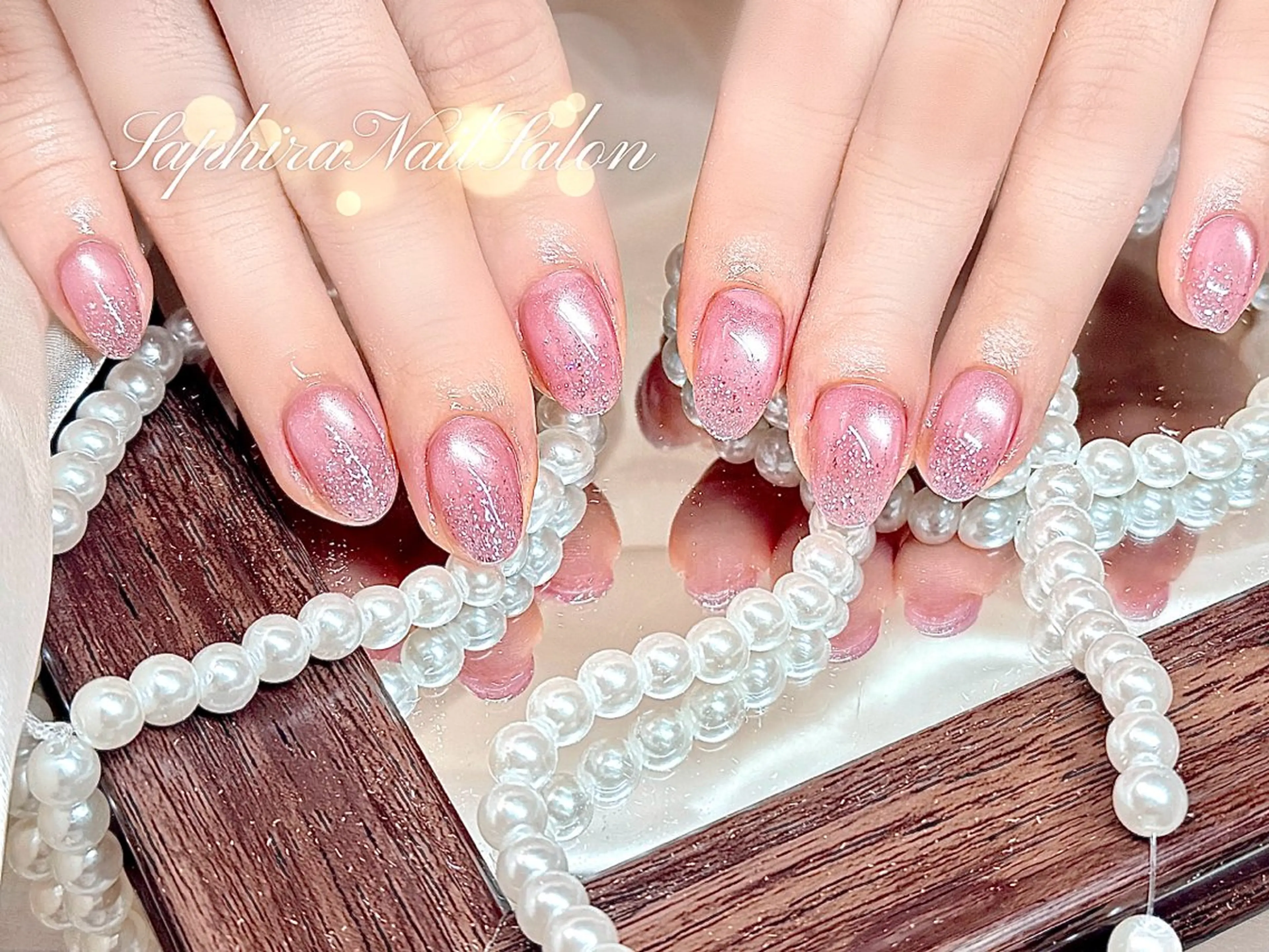 カラー ハンドネイル Saphiraネイル サロン錦糸町のネイルデザイン