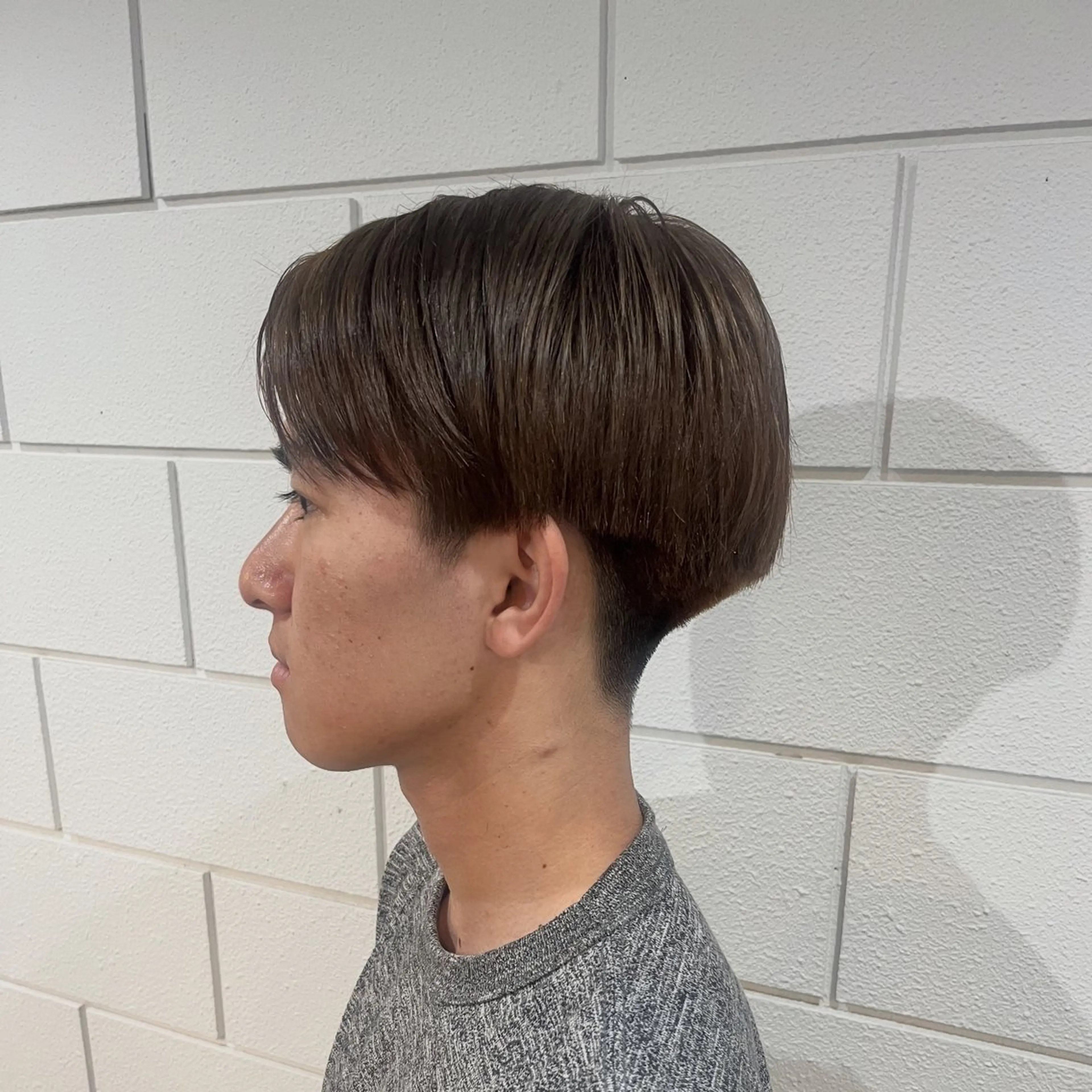 ショート カラー メンズ ヘアカラー 小沼采唯👧🏼 海好きオヌちゃんのヘアスタイル