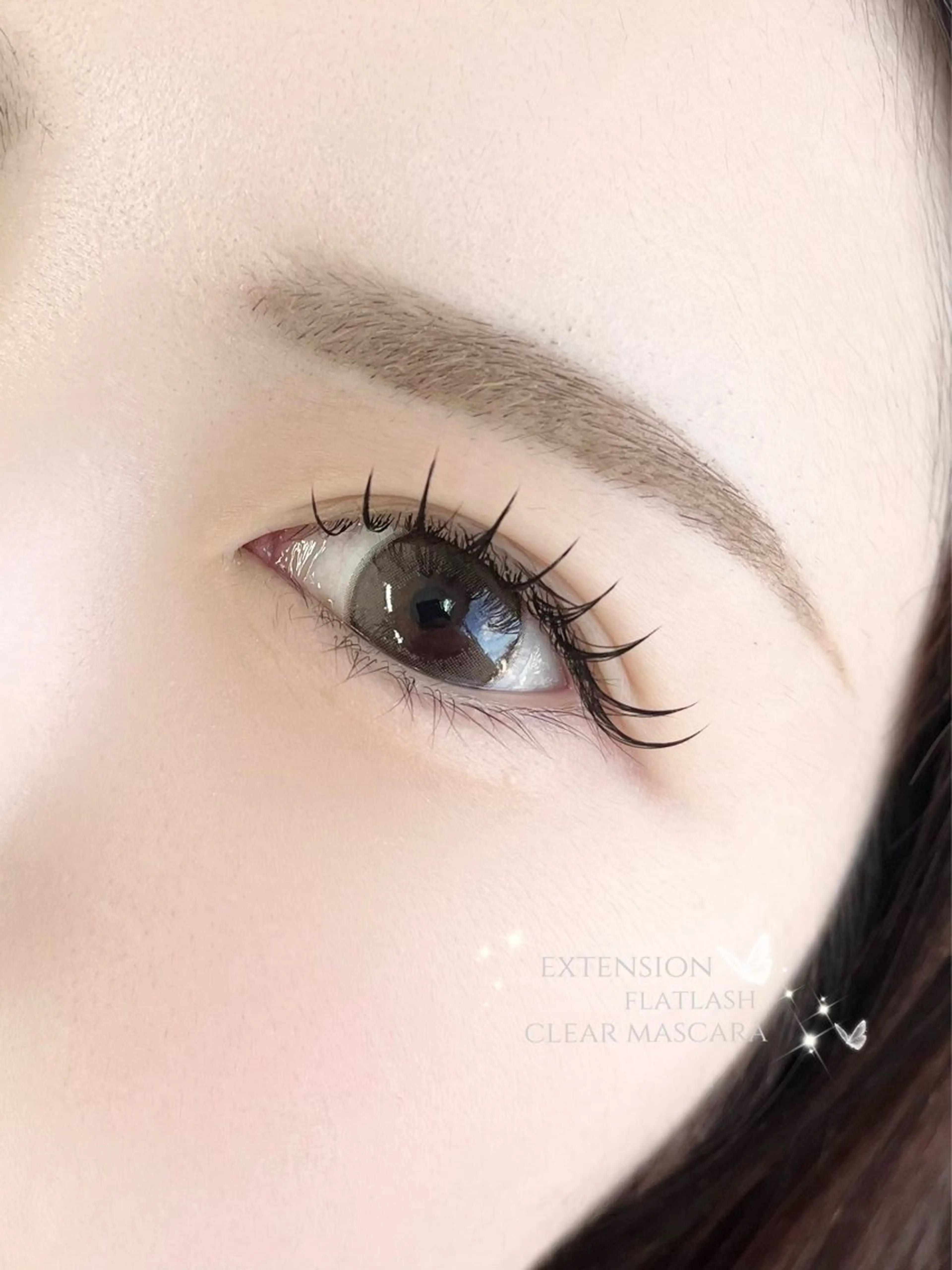 マツエク・マツパ 成人式 マツエク 佐藤 実優のマツエク・マツパデザイン