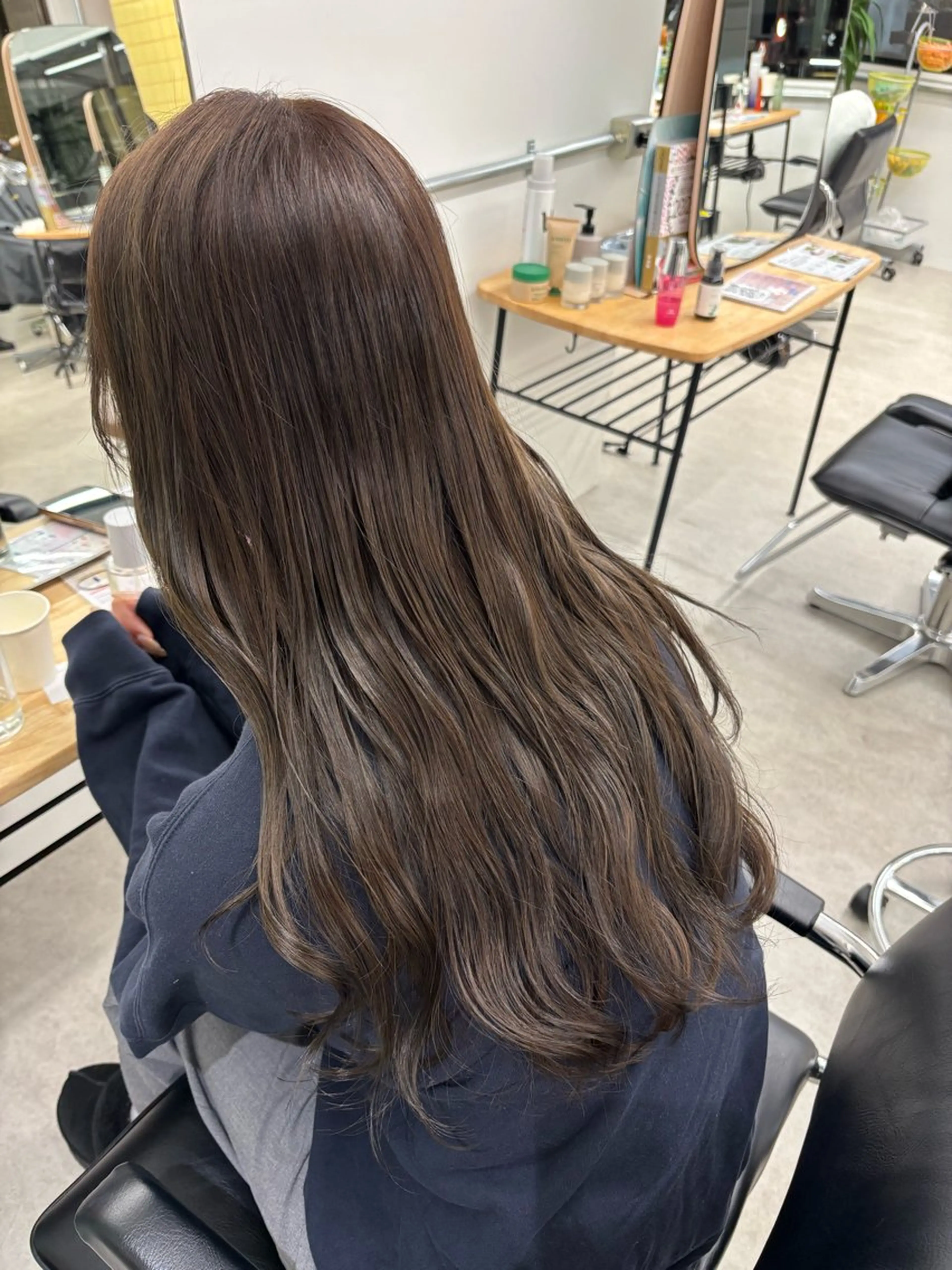 ロング カラー ヘアカラー 暖色カラー/ さえのヘアスタイル