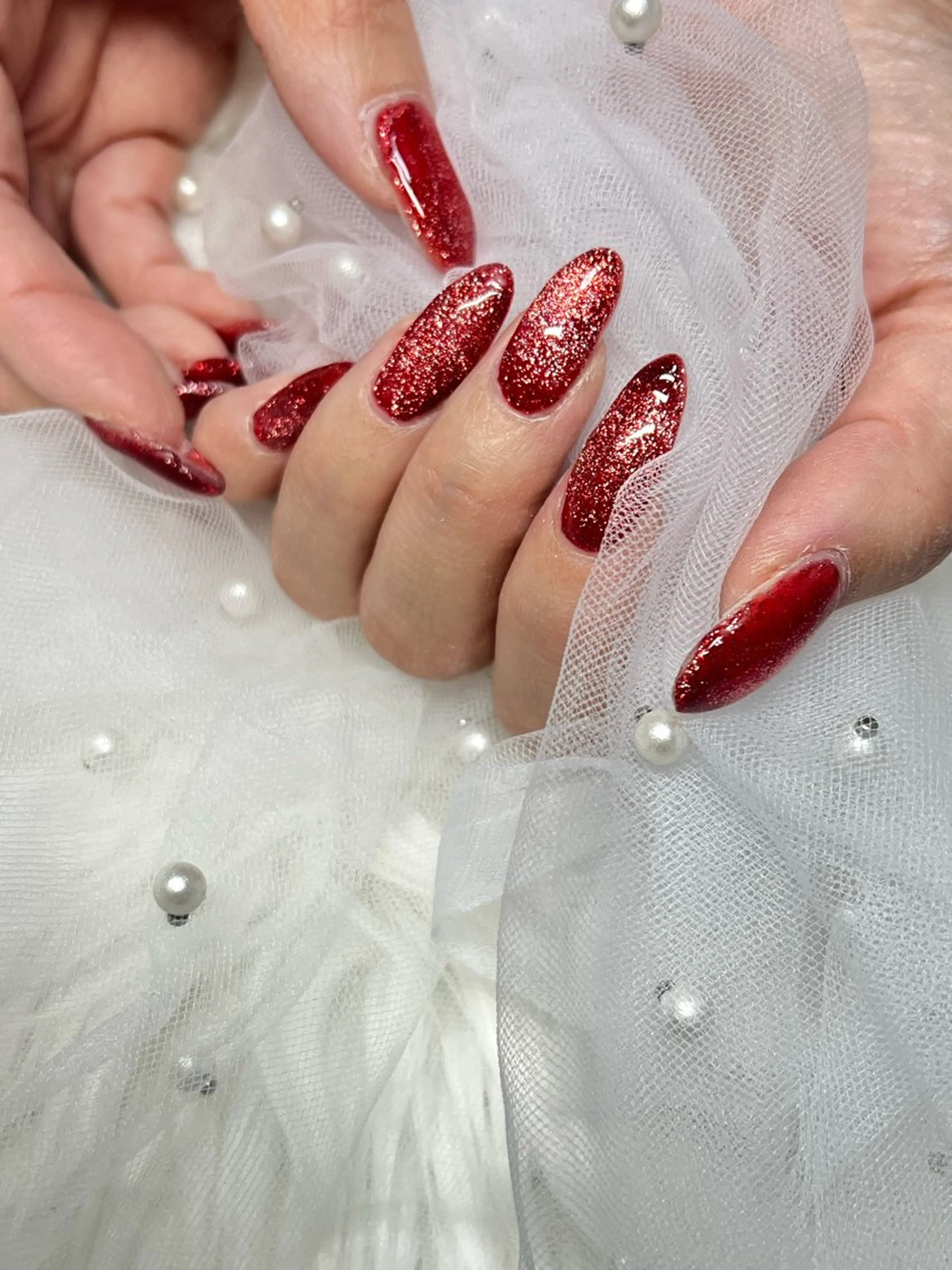 長さ出し＋パーツつけ放題 ワンカラーの写真