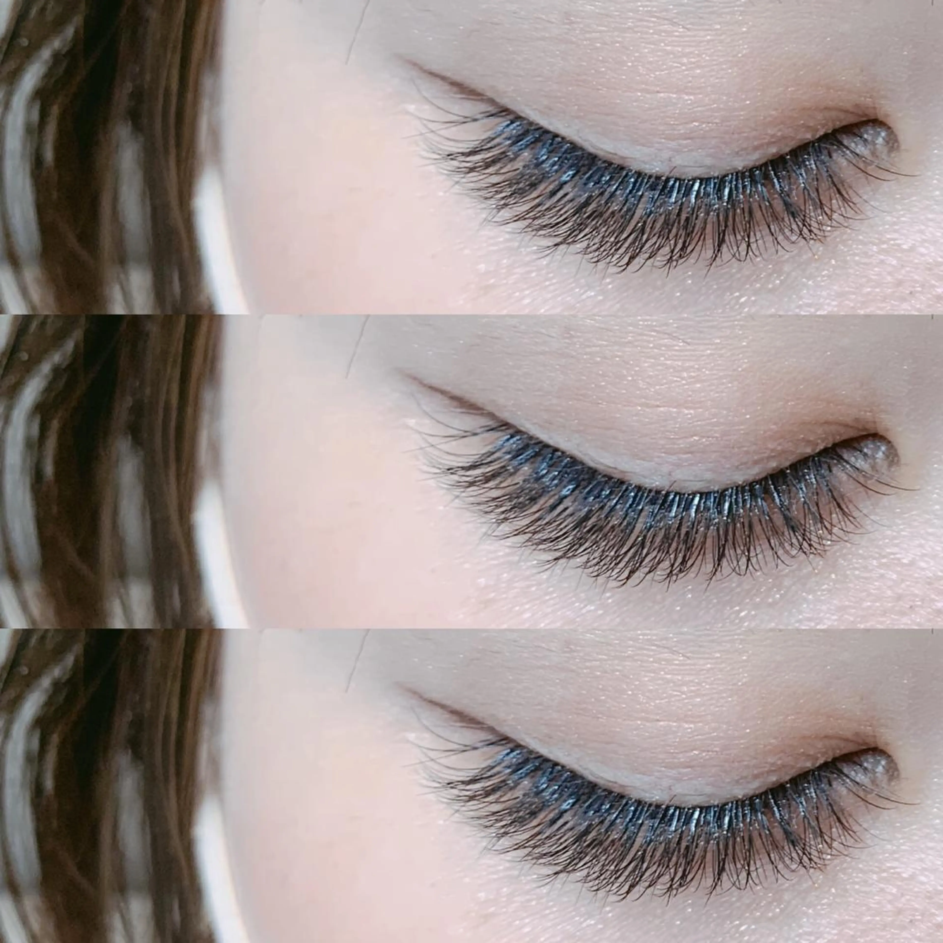 《 上下エク 》 上120 下40本 ♡の写真