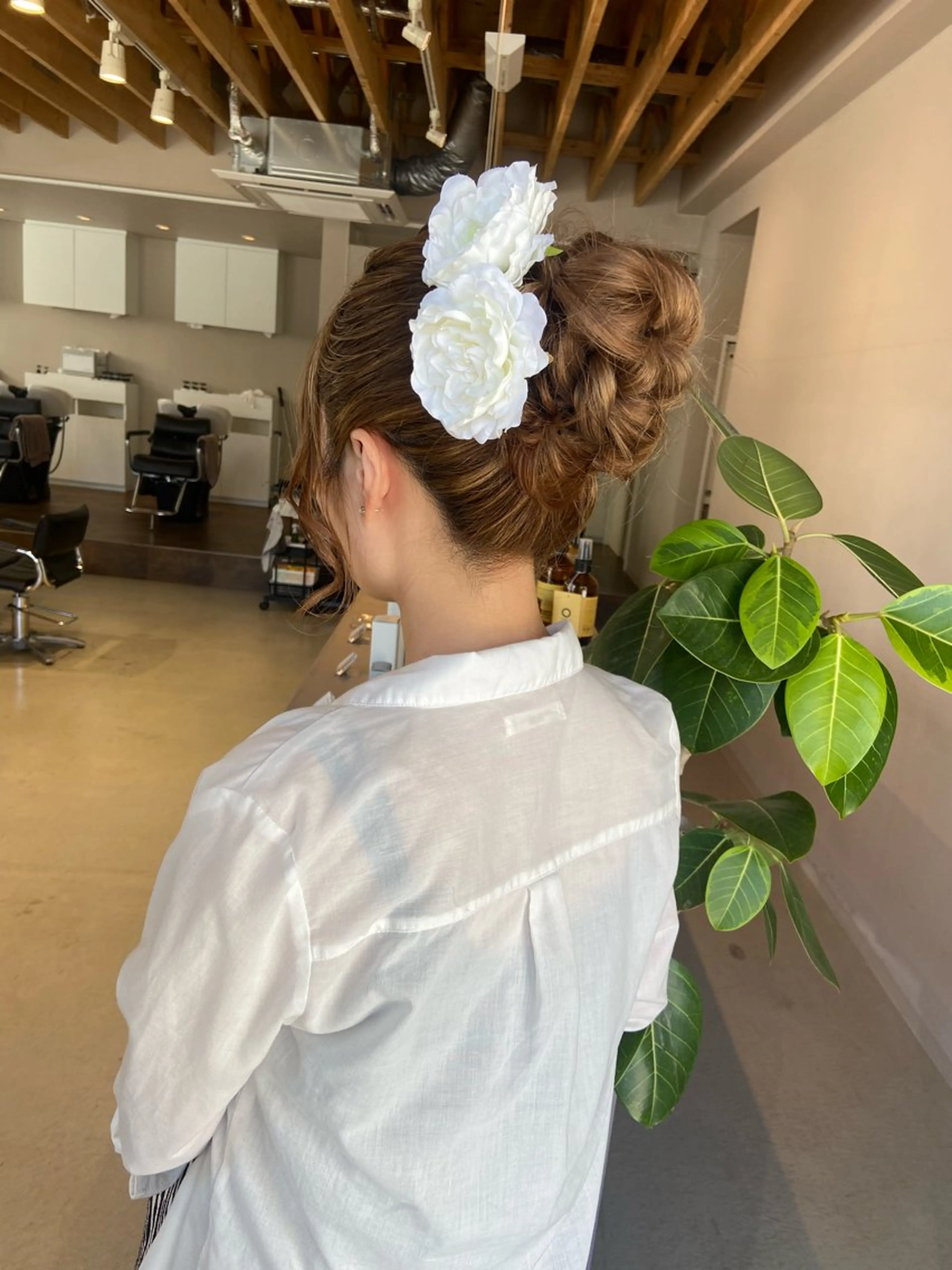 ロング ヘアアレンジ haruki所属・. nozomiのヘアスタイル