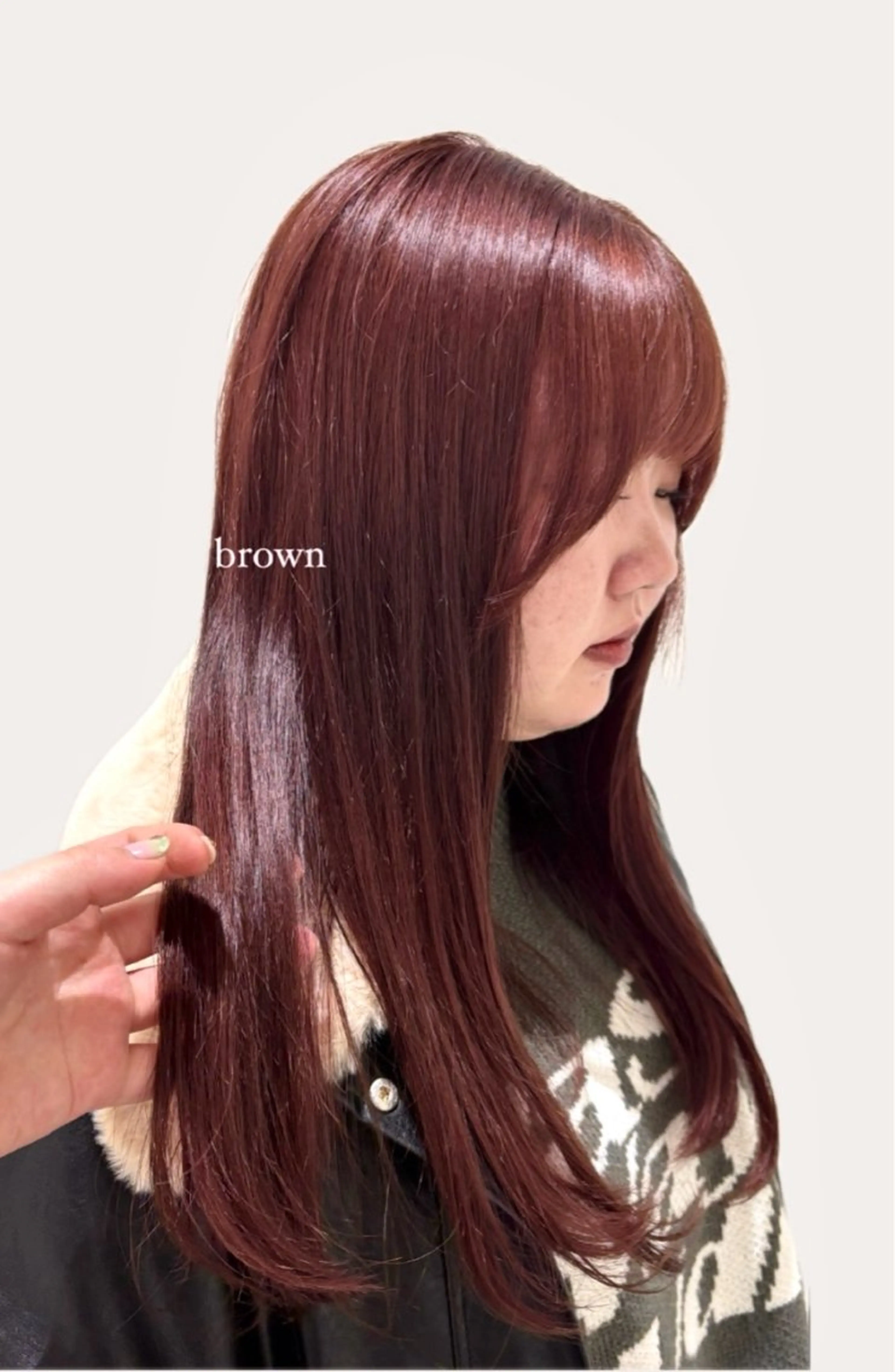 ロング カラー 💗暖色/ブリーチ/ レイヤー/横浜/メイのヘアスタイル