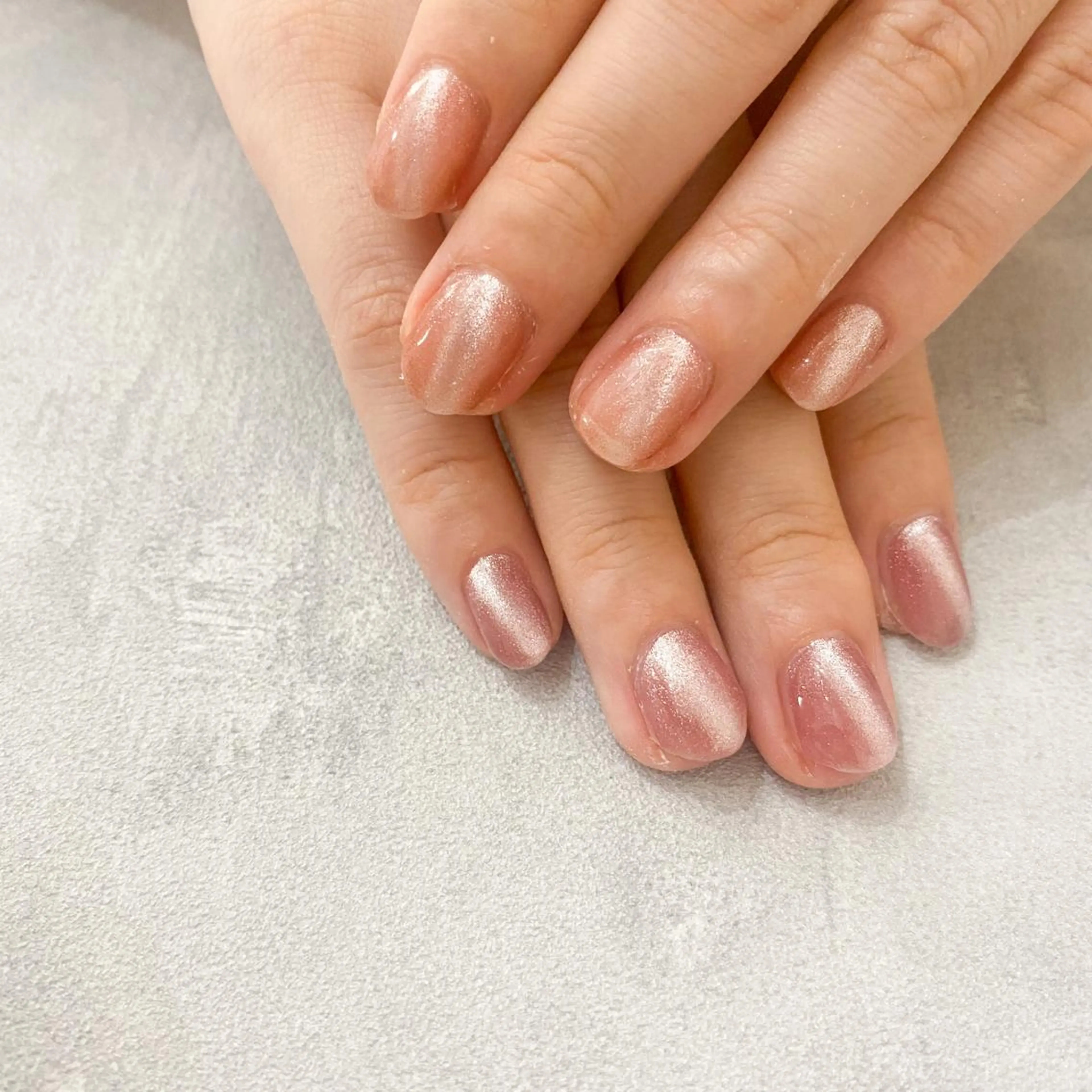 ネイル ハンドネイル ゴテゴテ💙ワンホン リオナのネイルデザイン