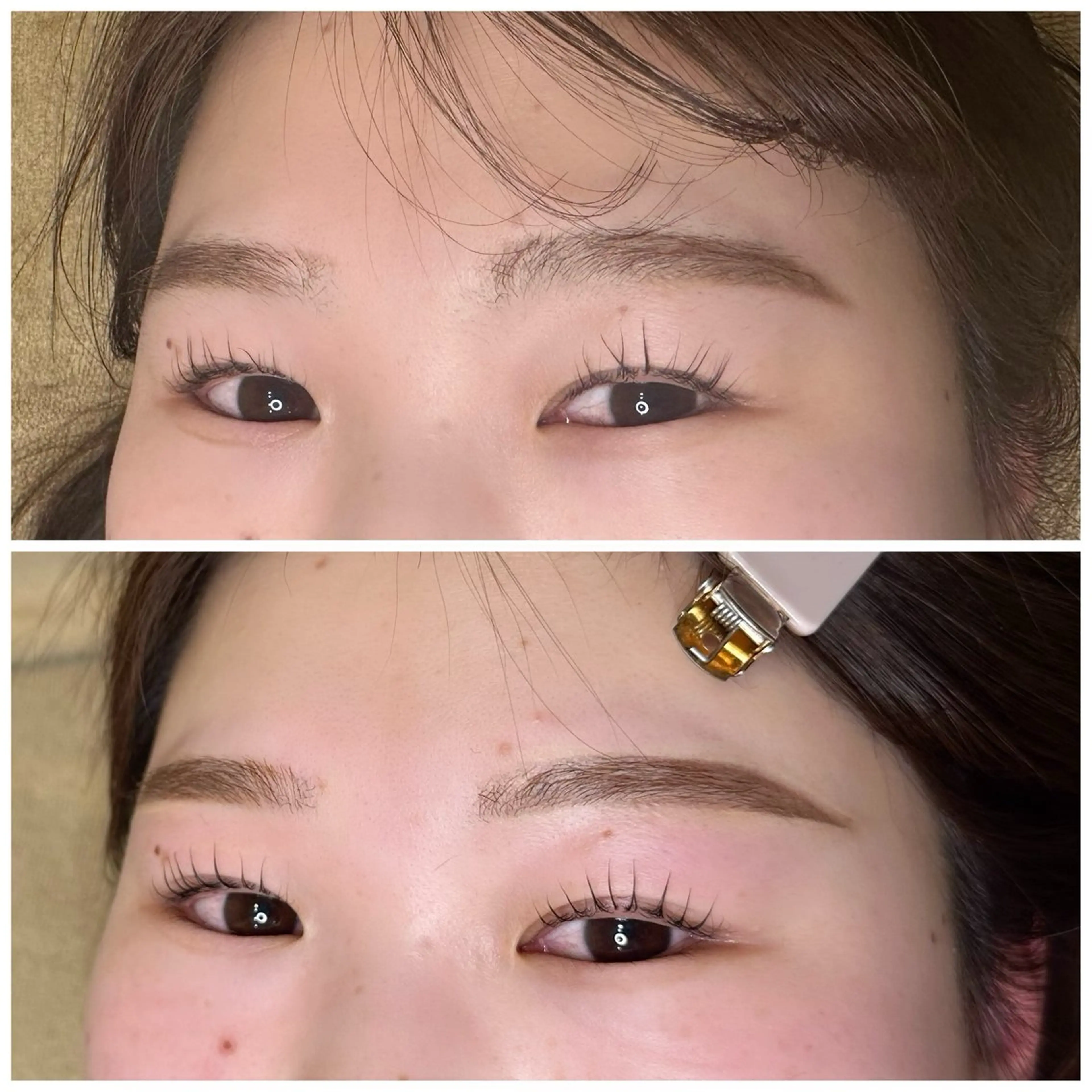 ハリウッドブロウリフトor美眉スタイリングwax脱毛+パリジェンヌラッシュリフト★90分の写真