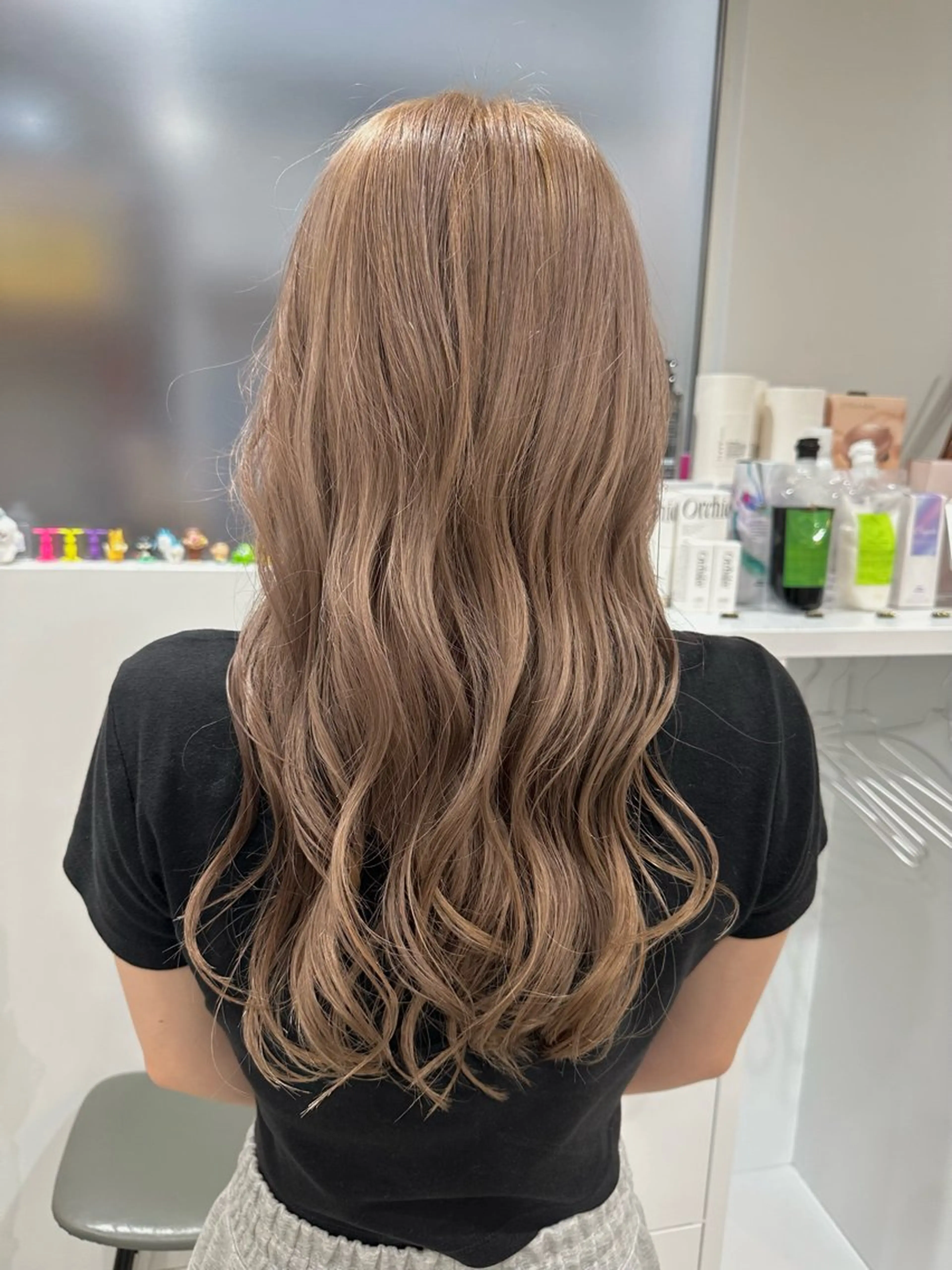 ロング カット ヘアカラー トリートメント 💜透明感カラー🌈 /森絵美莉⛄️❄️のヘアスタイル