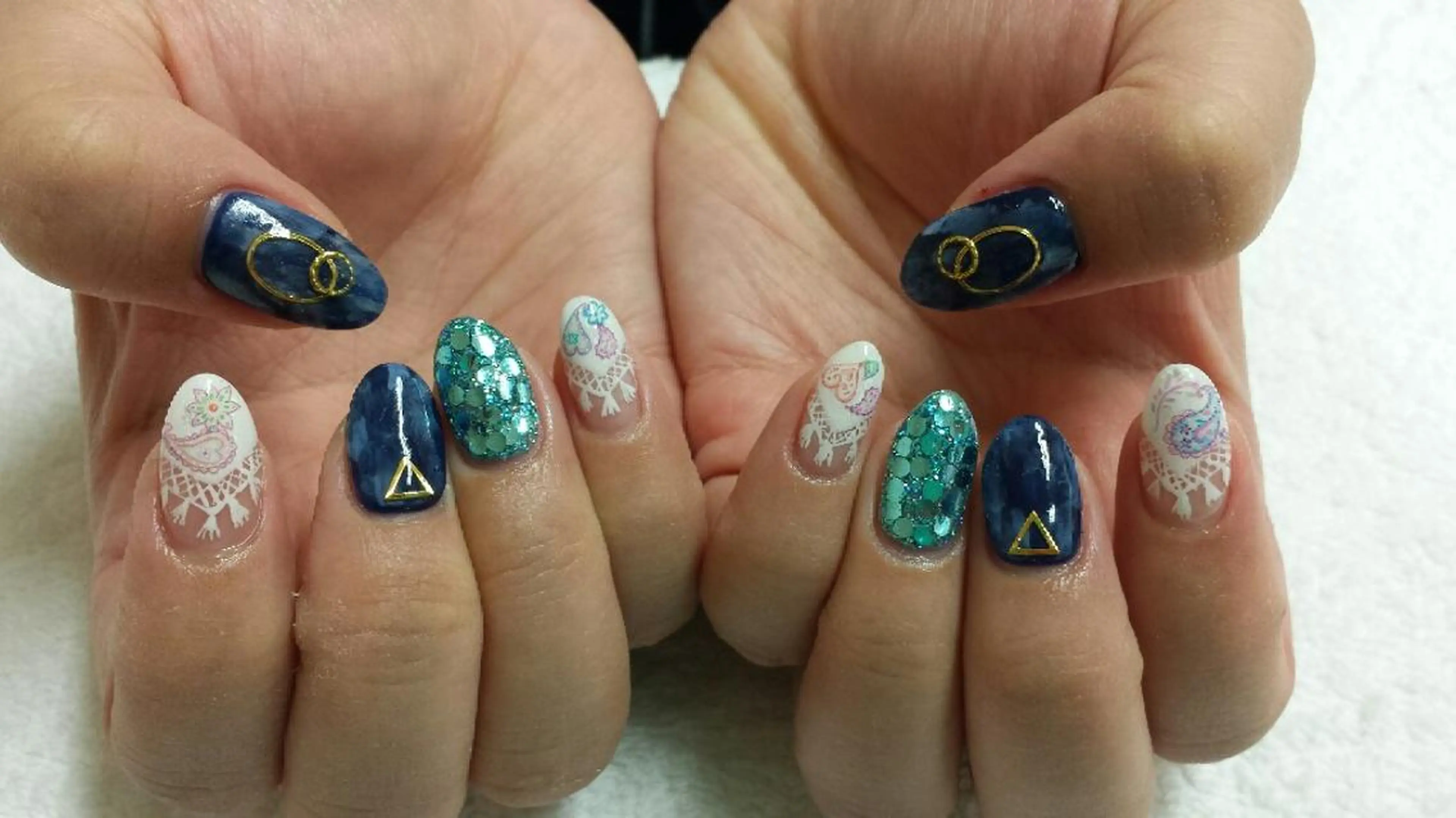 ネイル 河野ちえ (雑誌掲載サロン)のネイルデザイン