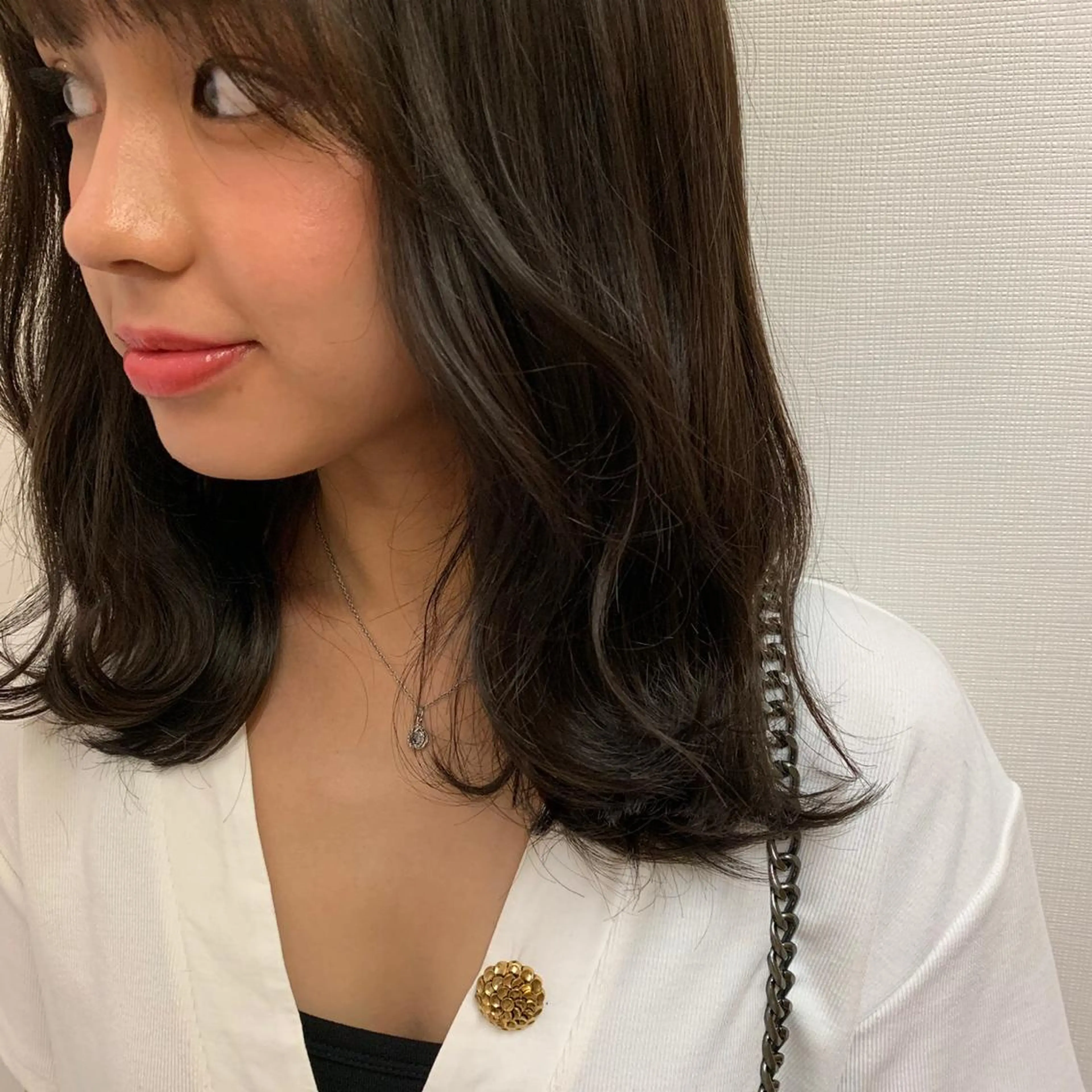 ミディアム カラー ベージュカラー 美容室Violet所属・伊藤 ひかりのヘアスタイル