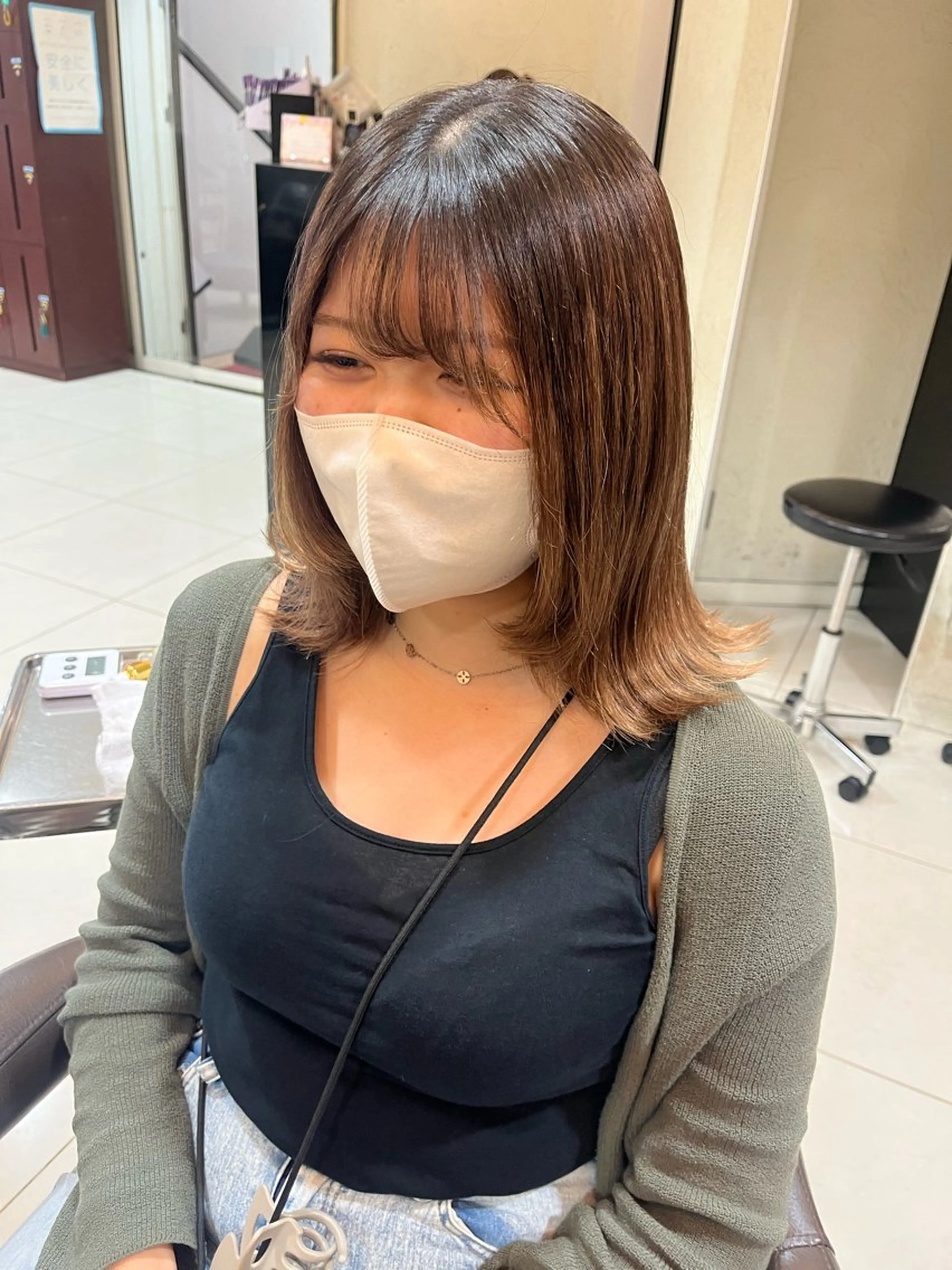 ショート 🪽髪質改善ストレー ト🤍美羽🤍のヘアスタイル