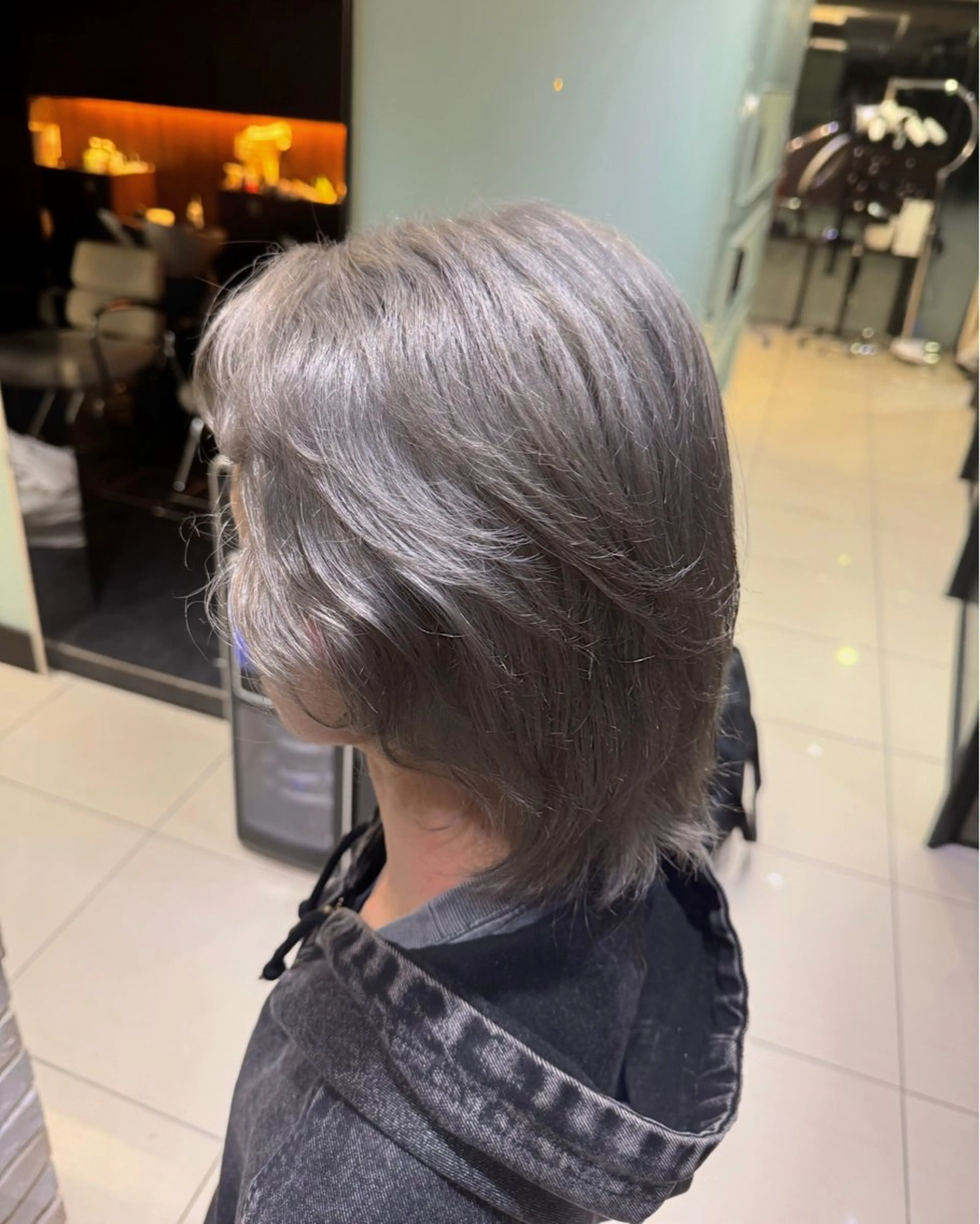 カラー メンズ ⭐︎ミディアム 深井朱莉⭐︎のヘアスタイル