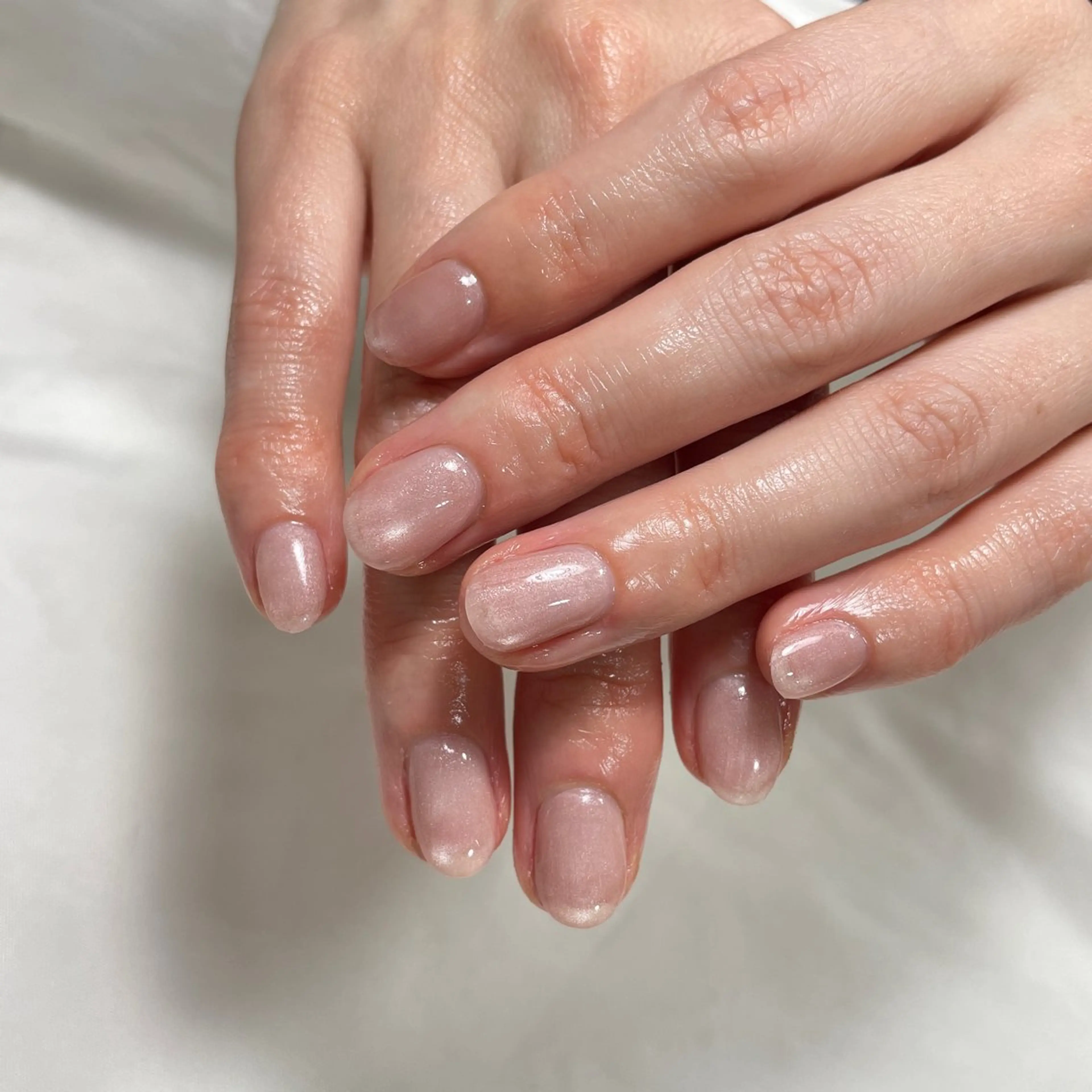 ネイル アートネイル フレンチネイル ジェルネイル グラデーション 韓国ネイル ハンドネイル 久保田 マリコのネイルデザイン