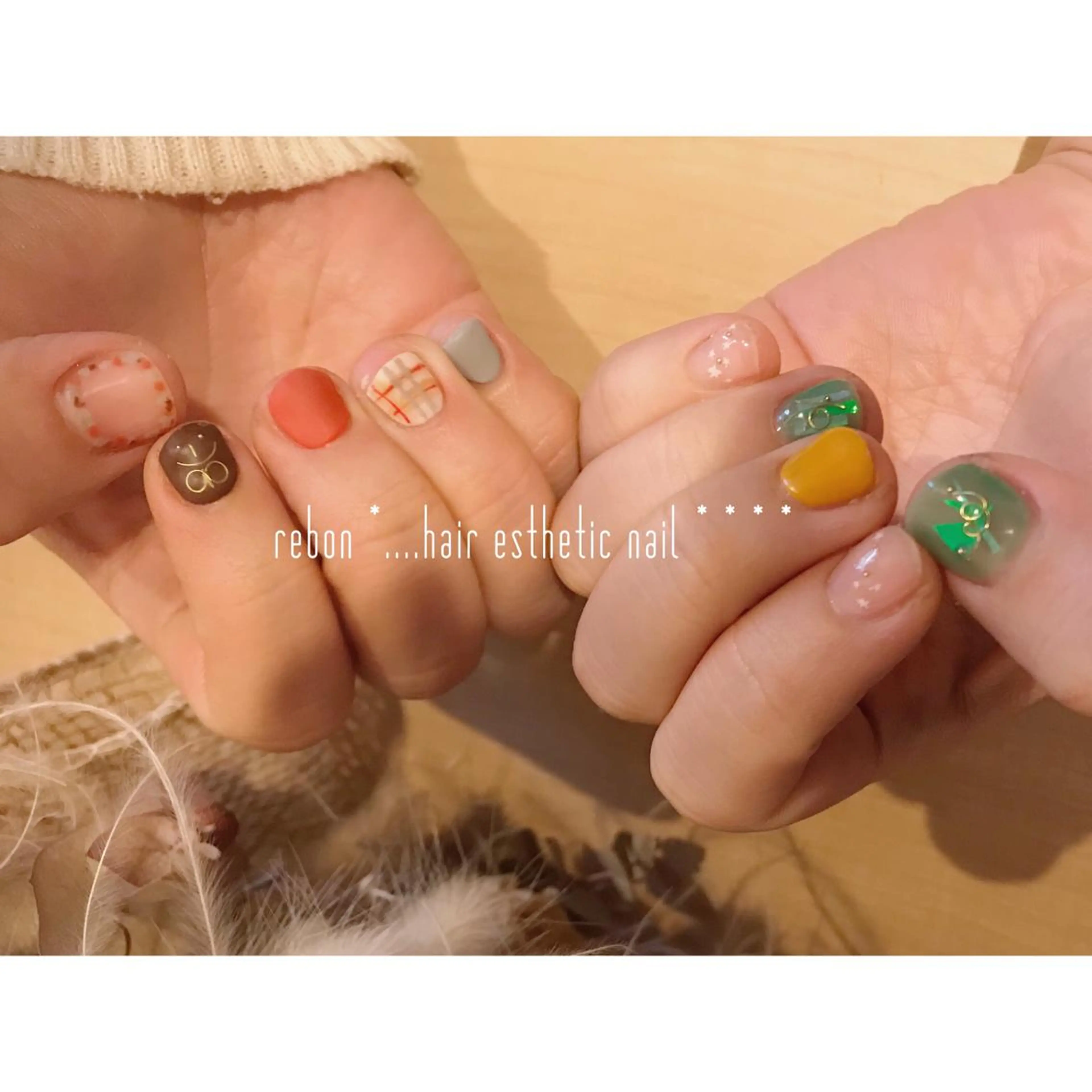 ネイル ハンドネイル rebon＊ natsukiのネイルデザイン