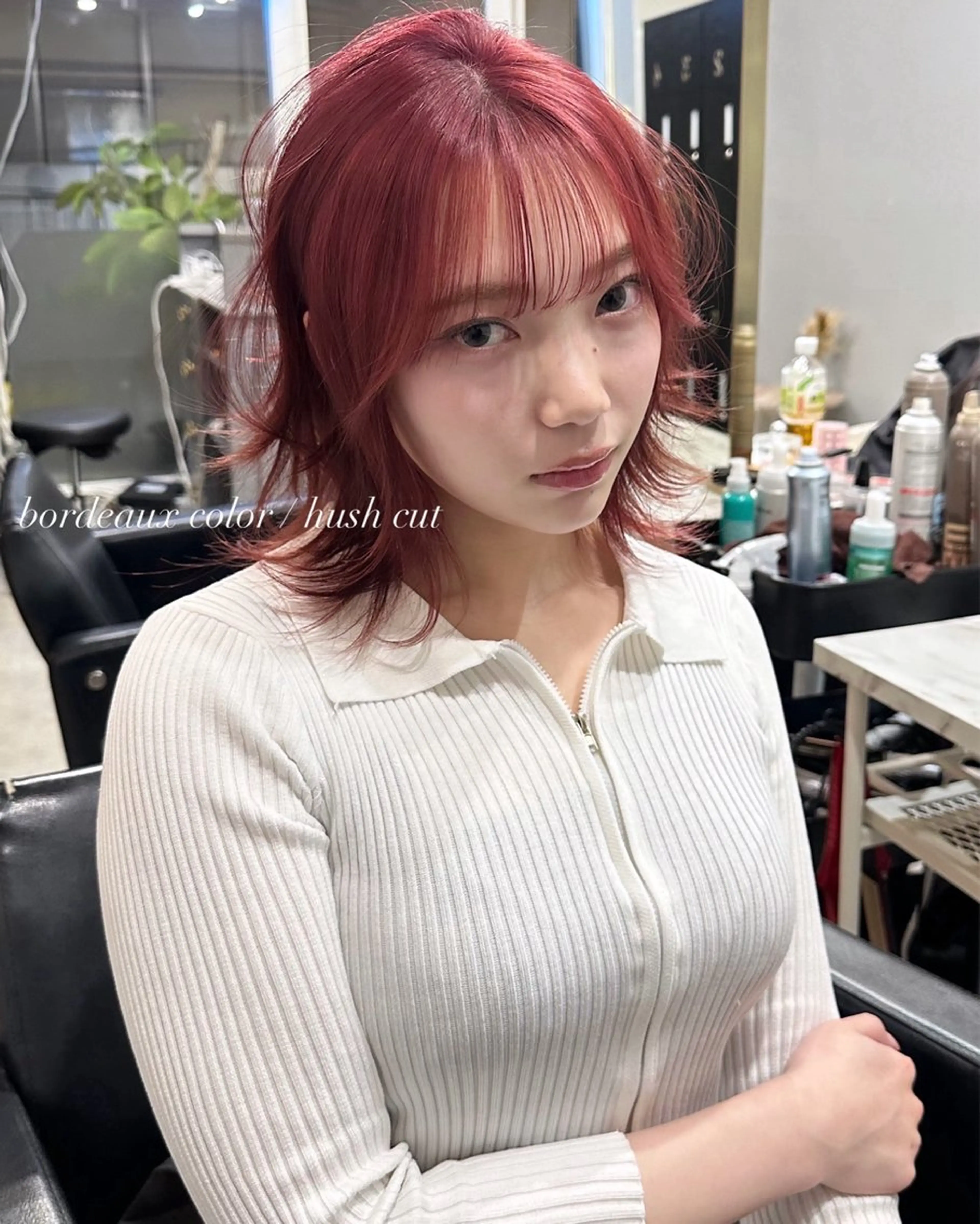 セミロング ヘアアレンジ カット ヘアカラー トリートメント ヘアセット 🫧🇰🇷韓国ヘア レイヤー🐺Yutaのヘアスタイル