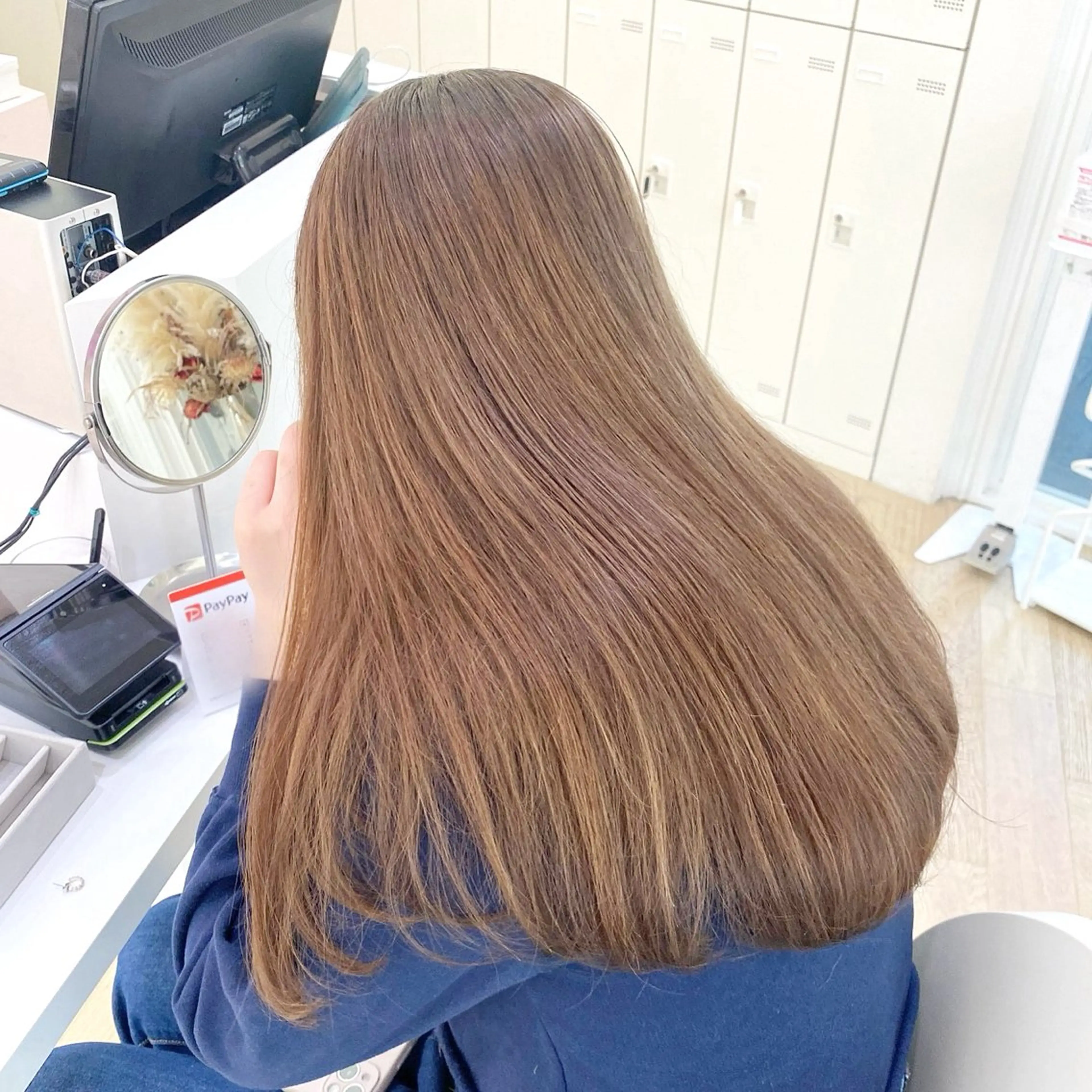 🌿【透明感ワンカラー】+【エスタブリッシュトリートメント】の写真