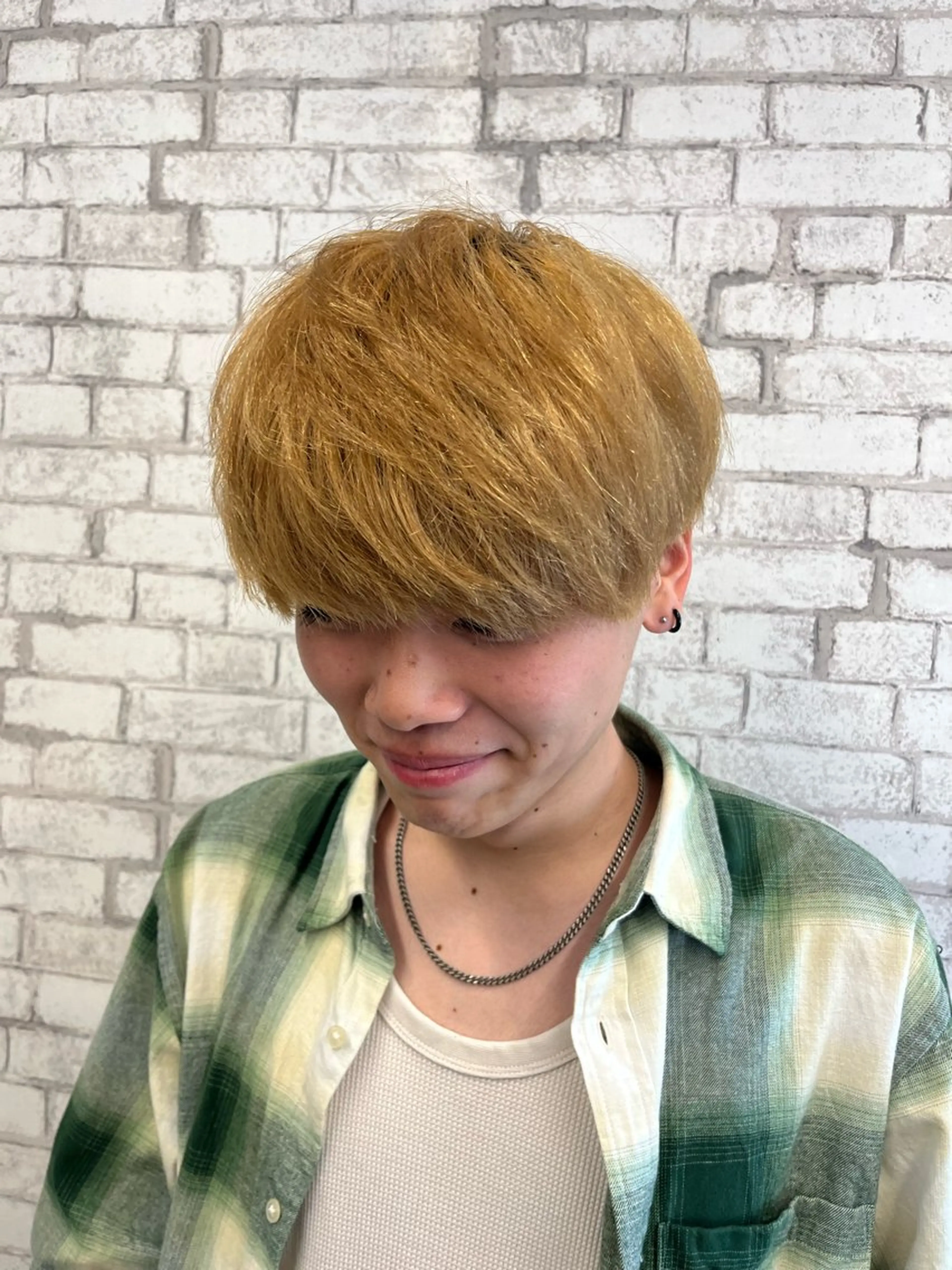 ショート 縮毛矯正 白髪ぼかし/髪質改善 /ショート/yukiのヘアスタイル