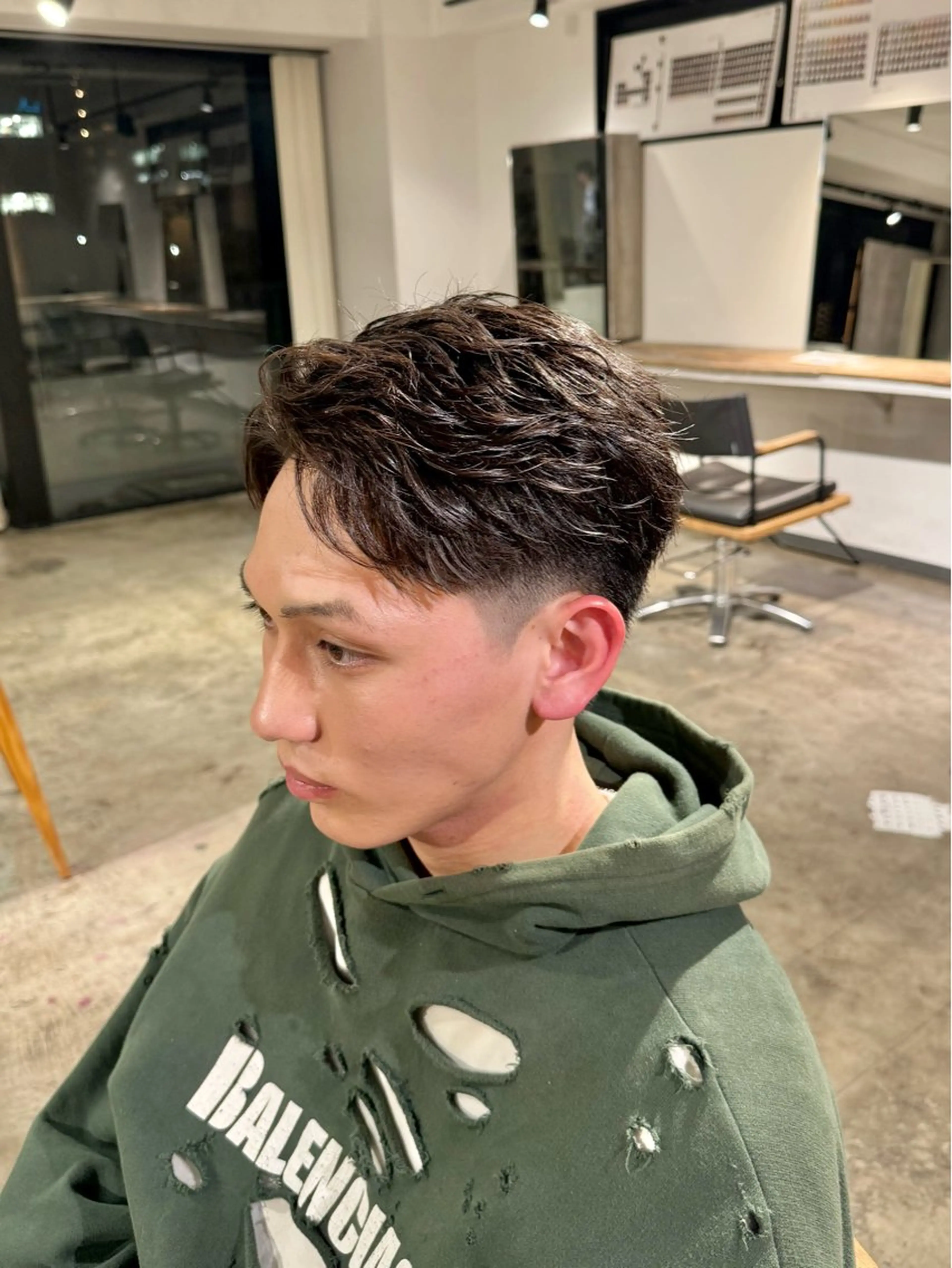 メンズ メンズパーマ カット 骨格補正施術/メンズ 専門美容師/YUYAのヘアスタイル