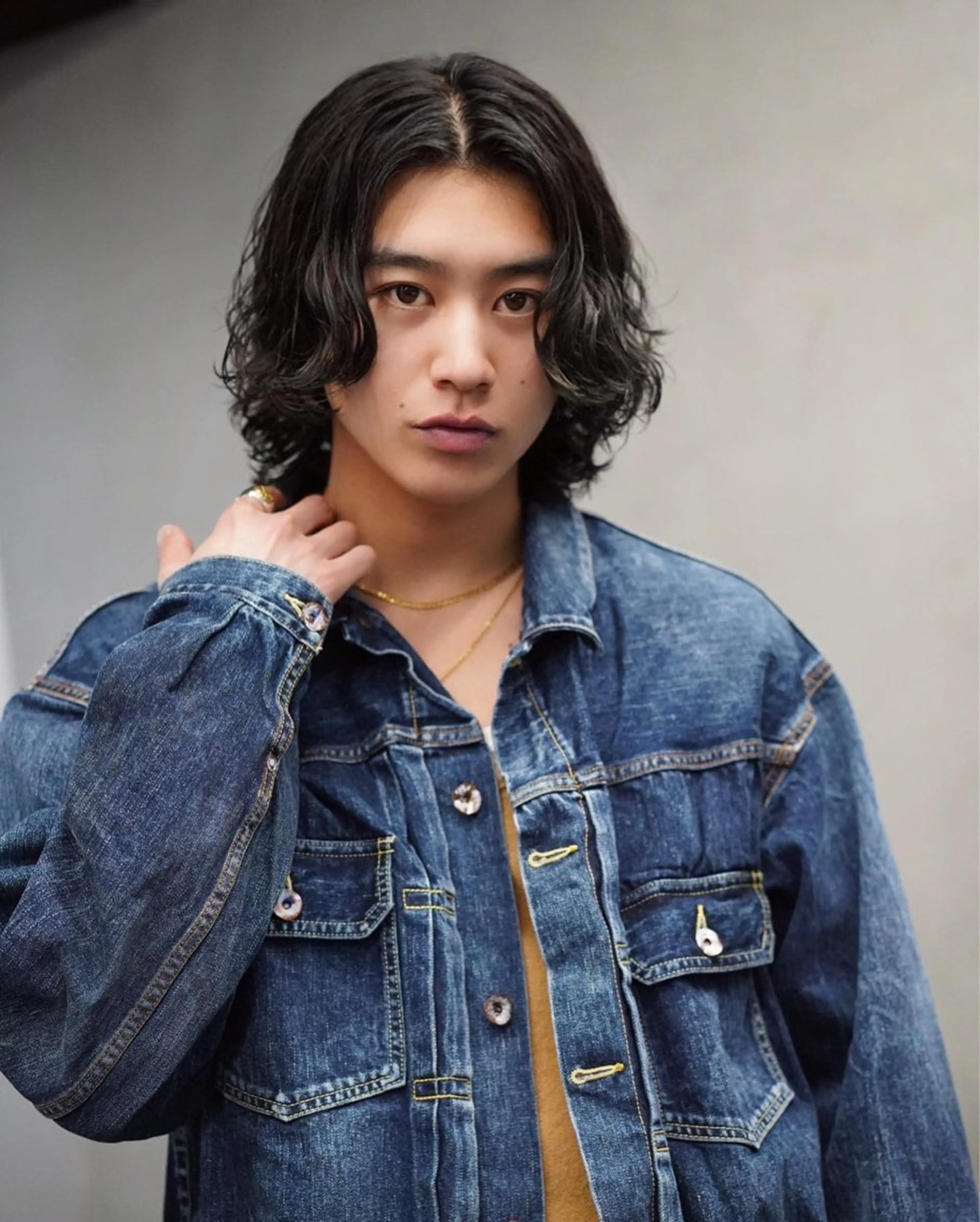 パーマ メンズ メンズパーマ ツイストスパイラルパーマ 波巻きパーマ ニュアンスパーマ スパイラルパーマ fifth リュウセイのヘアスタイル