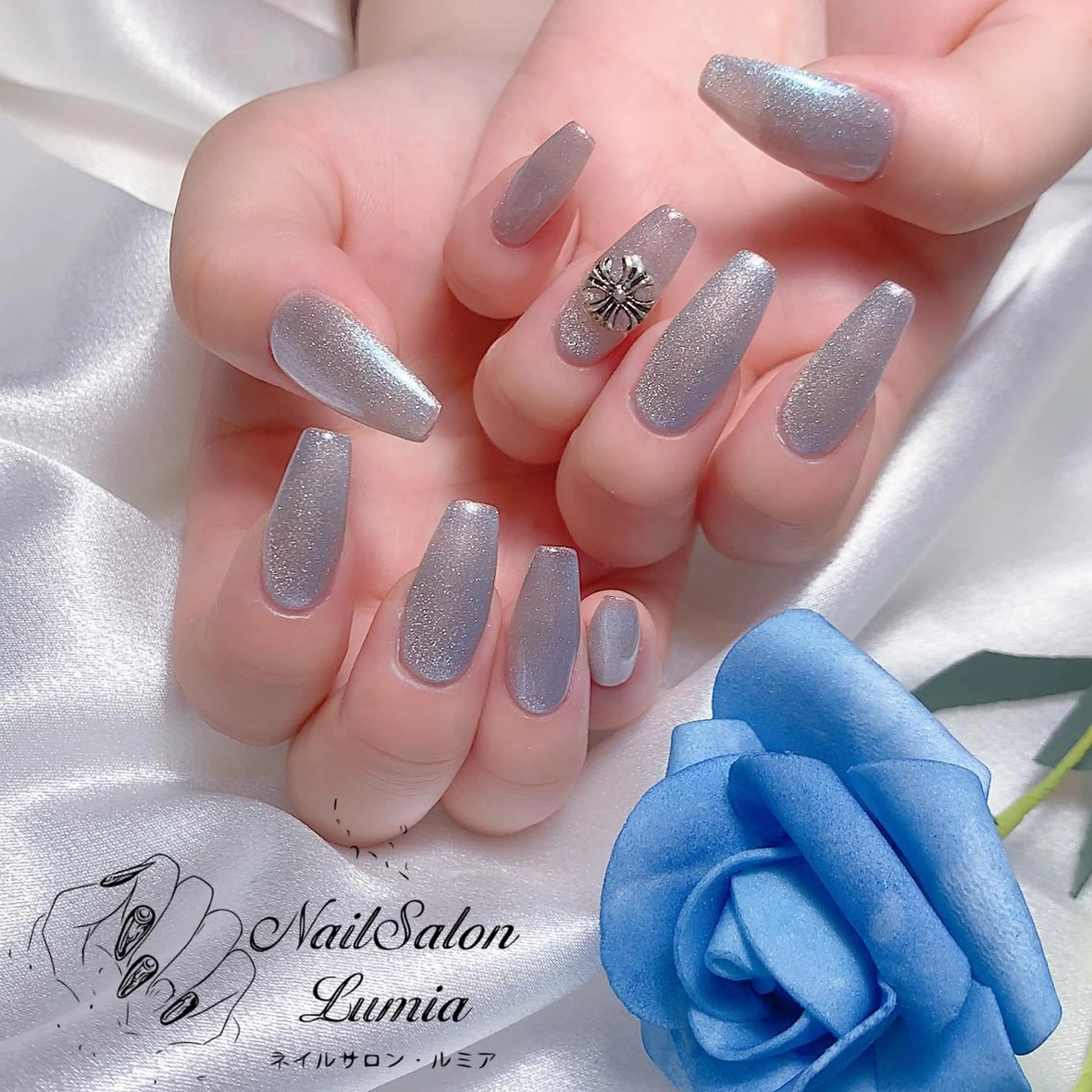 ネイル ハンドネイル ネイルサロン ルミア Lumia 店長のネイルデザイン