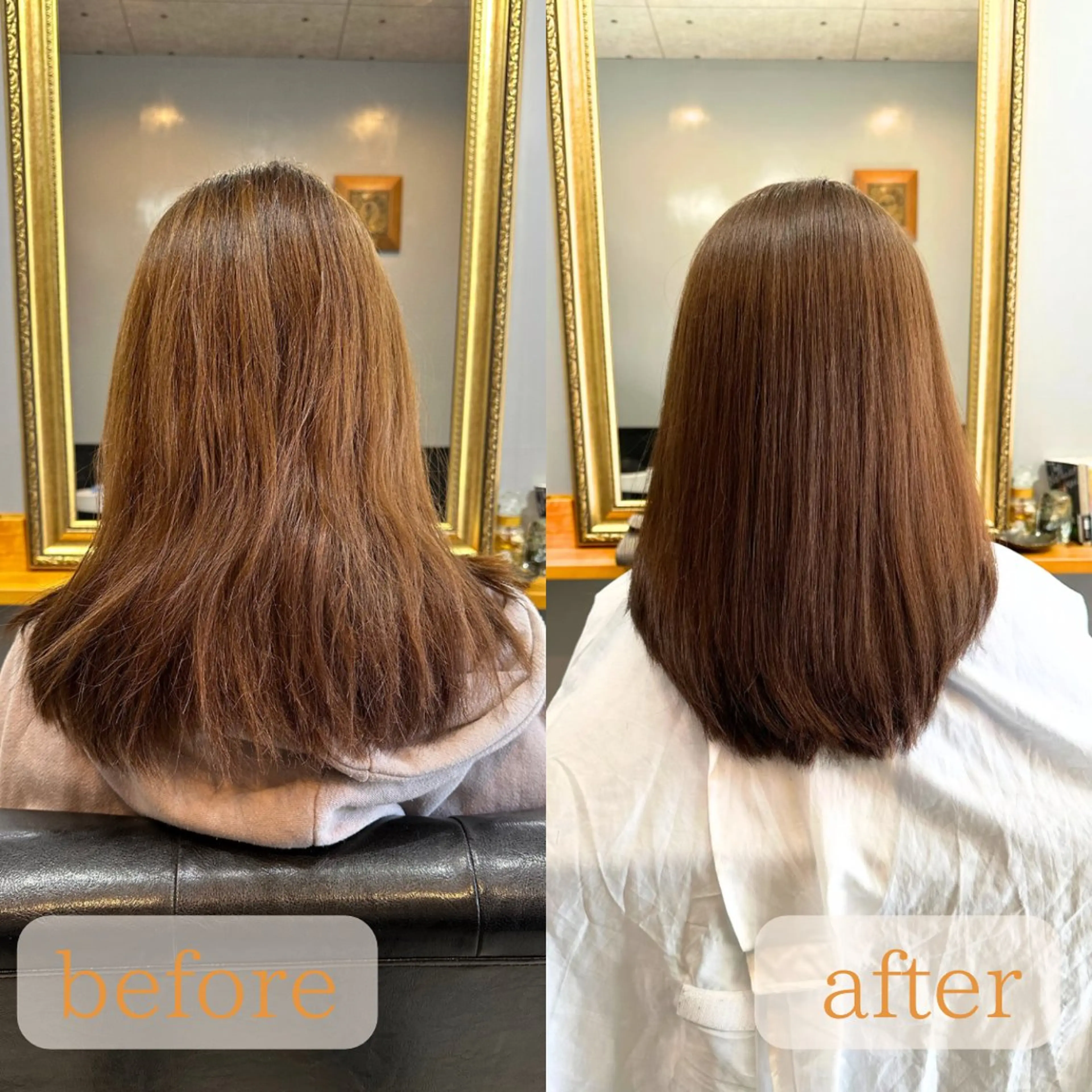 ミディアム カラー 渡辺俊介 暗髪カラー /美髪矯正/髪質改善のヘアスタイル