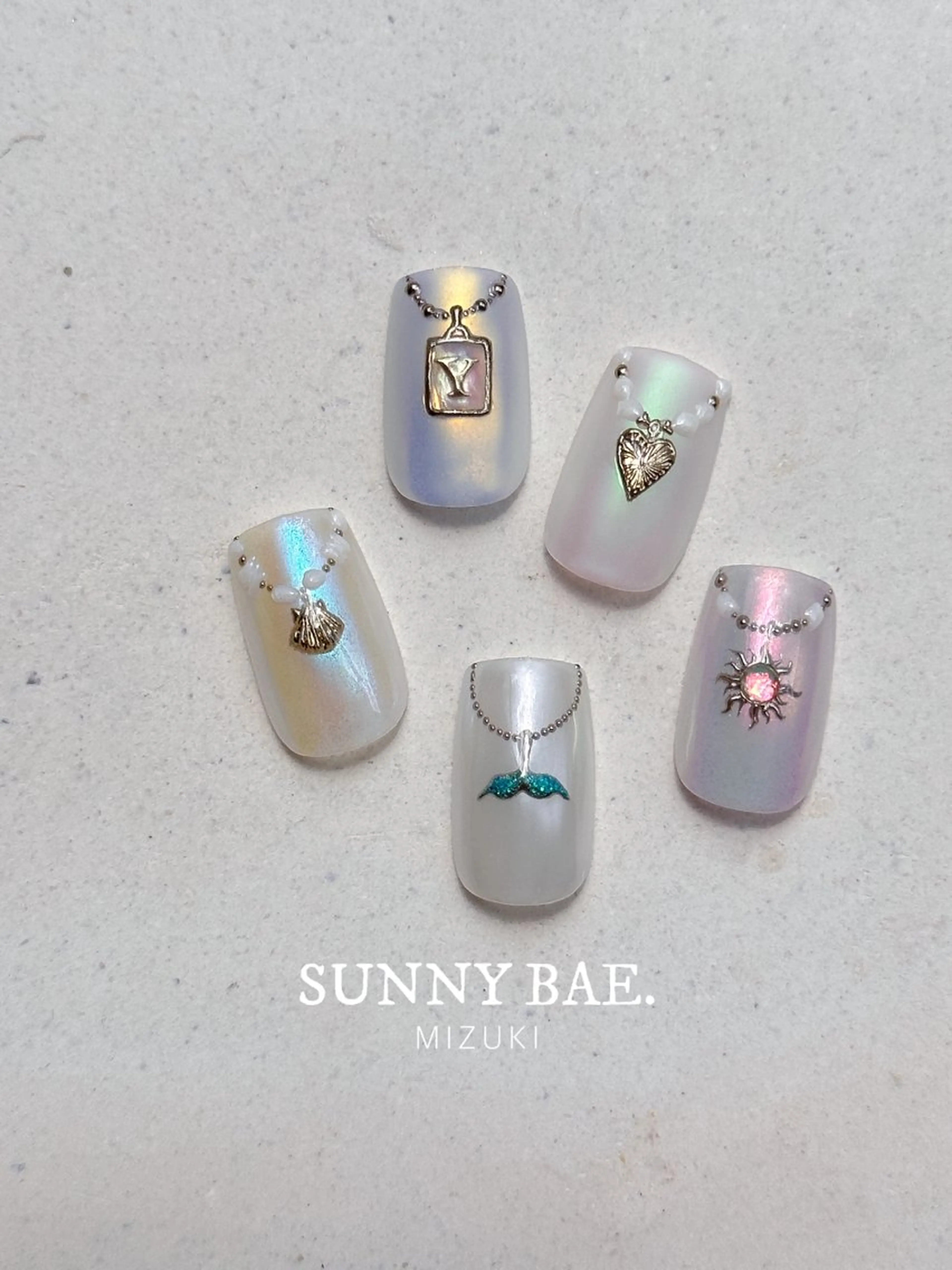 ネイル ハート SUNNY BAE. 🌼MIZUKIのネイルデザイン