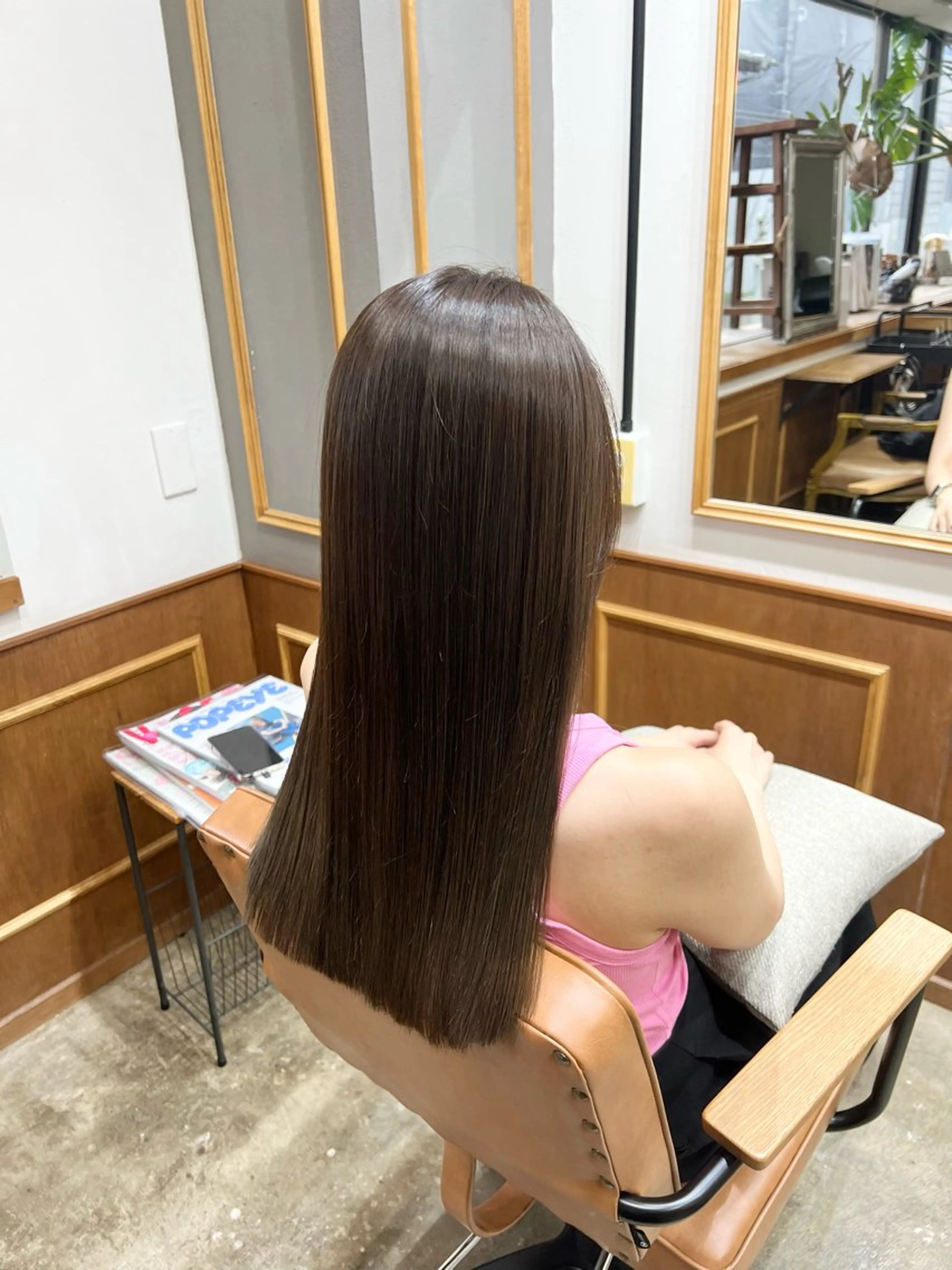 ロング トリートメント 酸熱トリートメント カット トリートメント takada kohのヘアスタイル