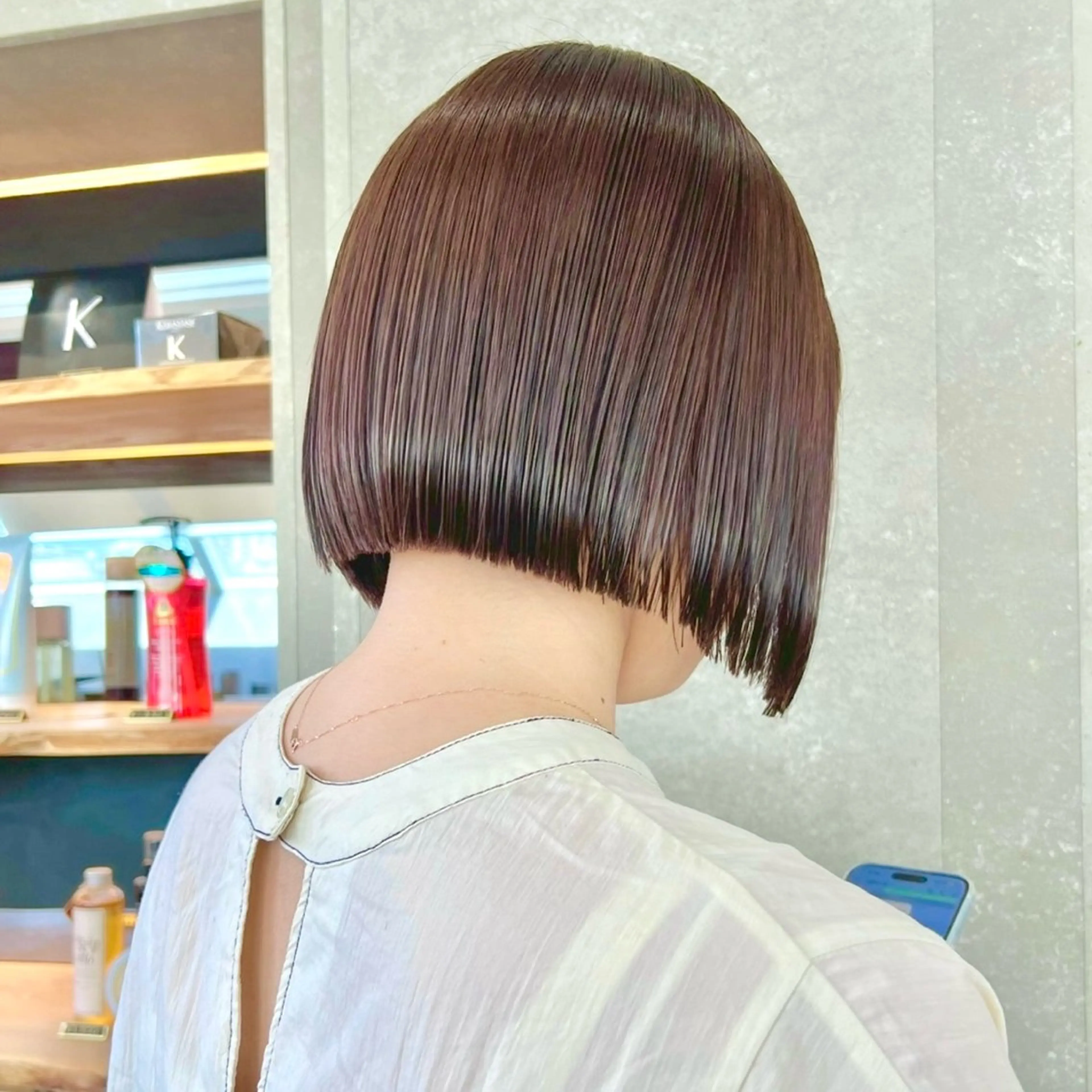 ショート カラー 髪質改善/ボブ/ ハイトーン❣️yuiのヘアスタイル