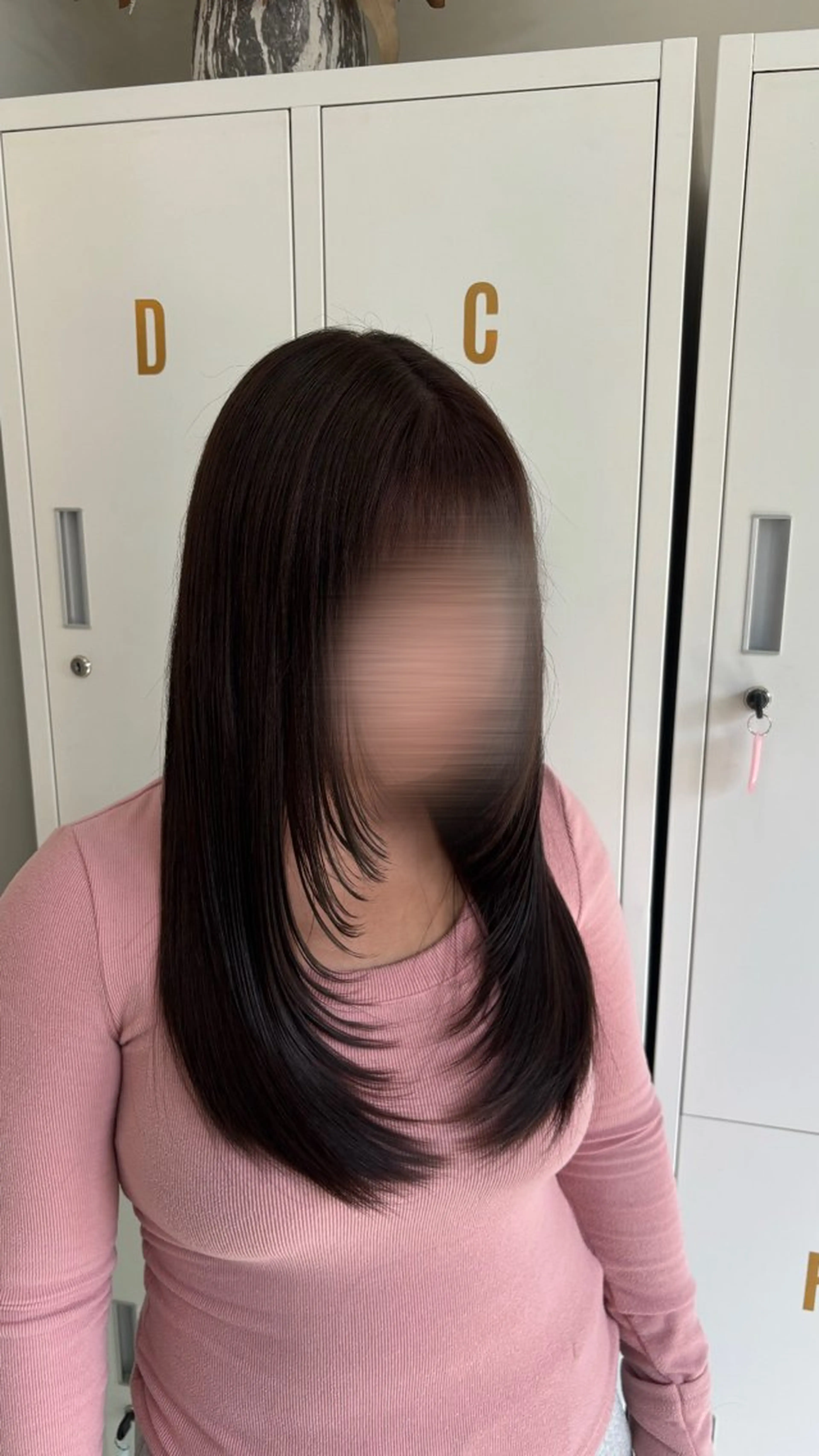 ロング カット ヘアカラー Angelica manaのヘアスタイル