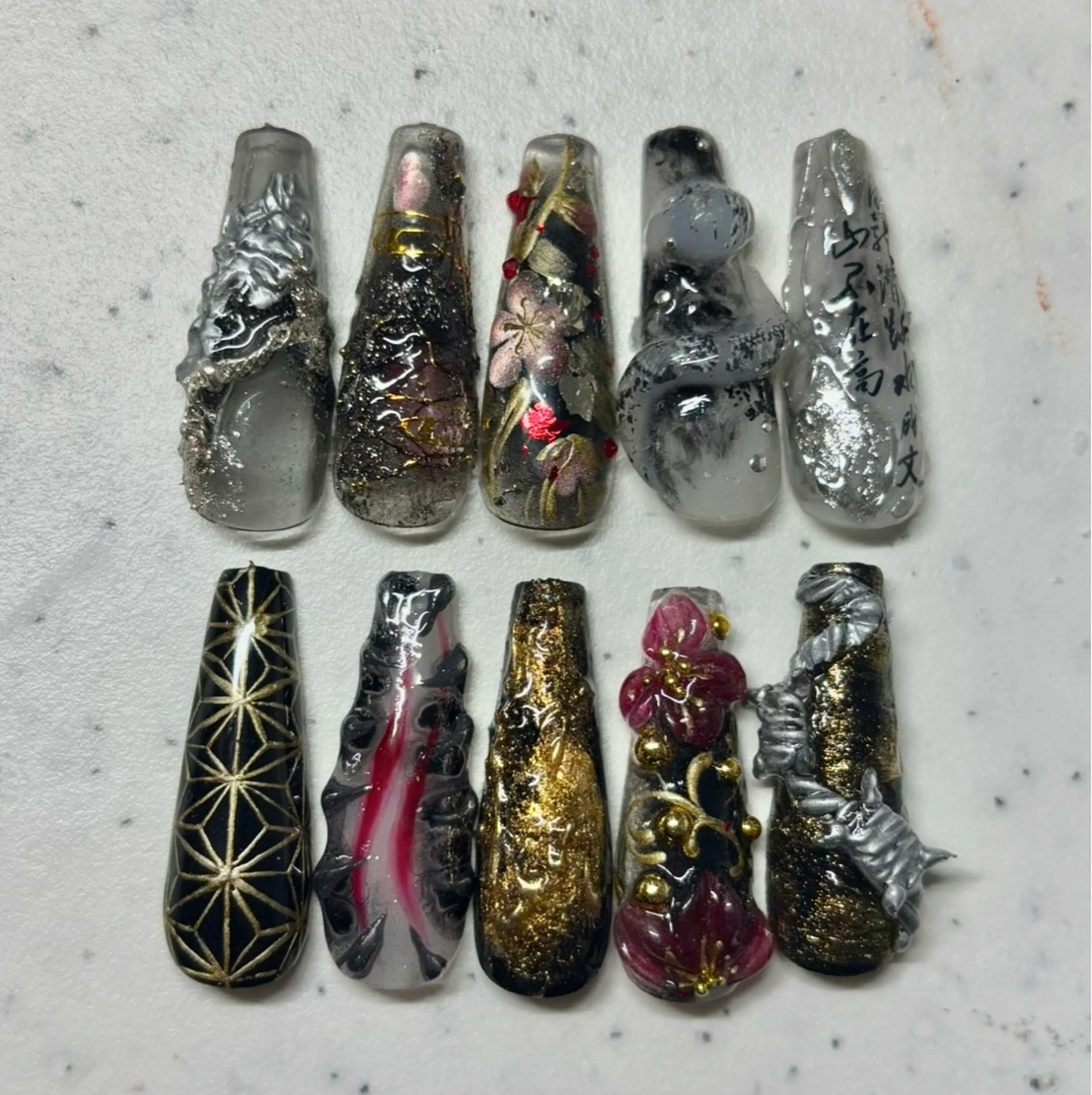 ネイル NICO nail中野所属・辻 果楠のネイルデザイン