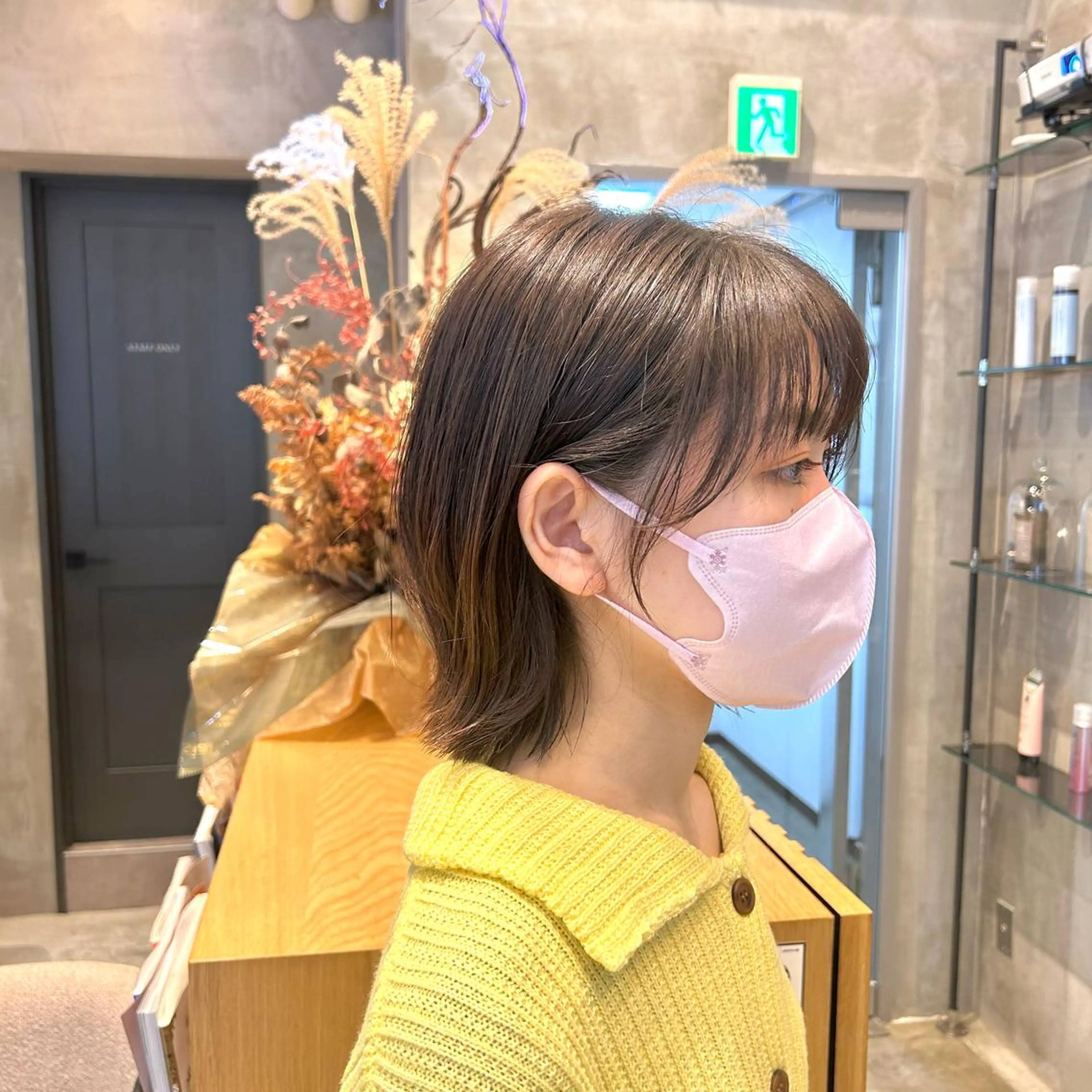 ショート 髪質改善 ANFINI所属・ボブ・レイヤー 田中 励也のヘアスタイル