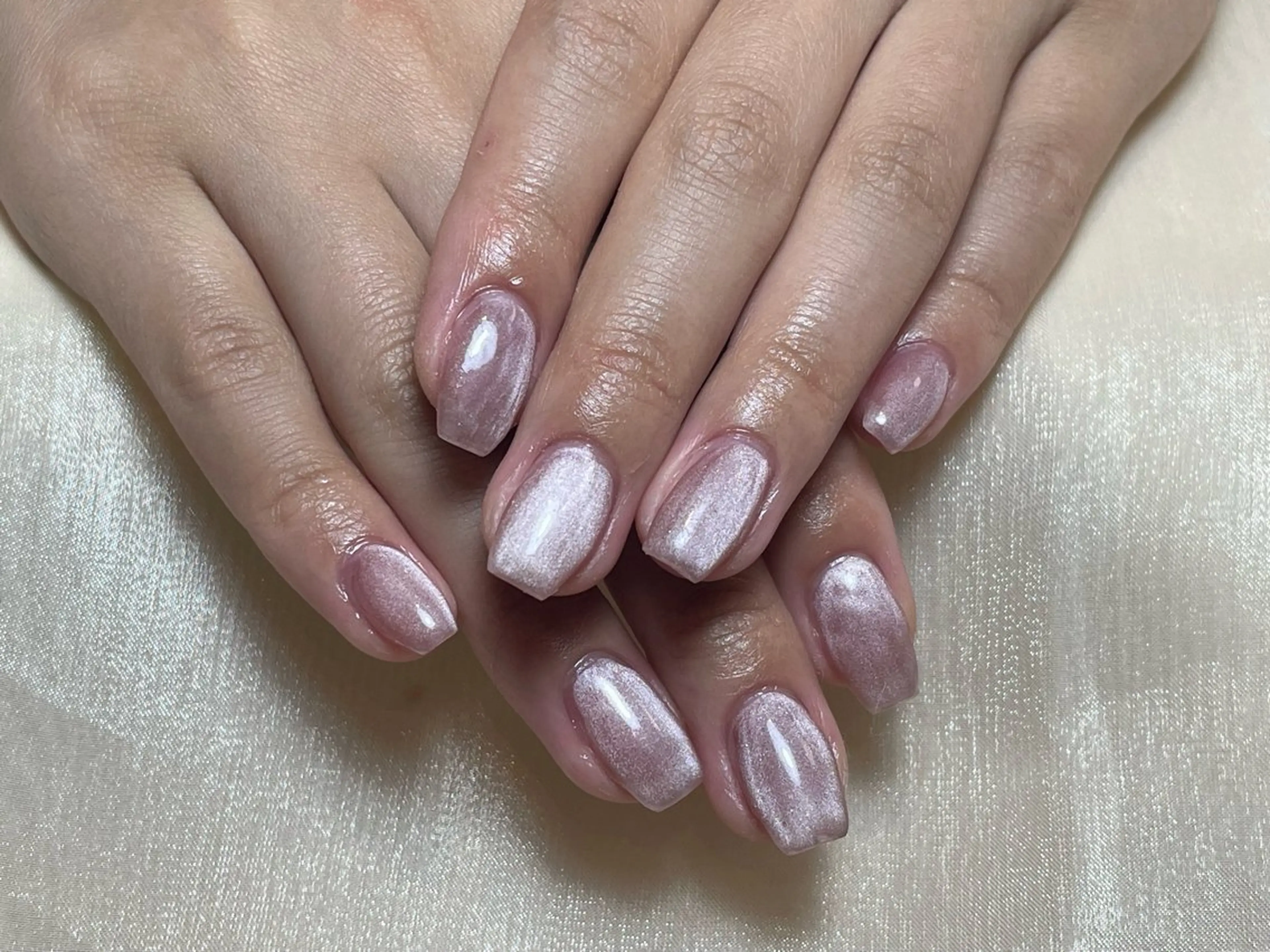 ネイル マグネットネイル w wのネイルデザイン