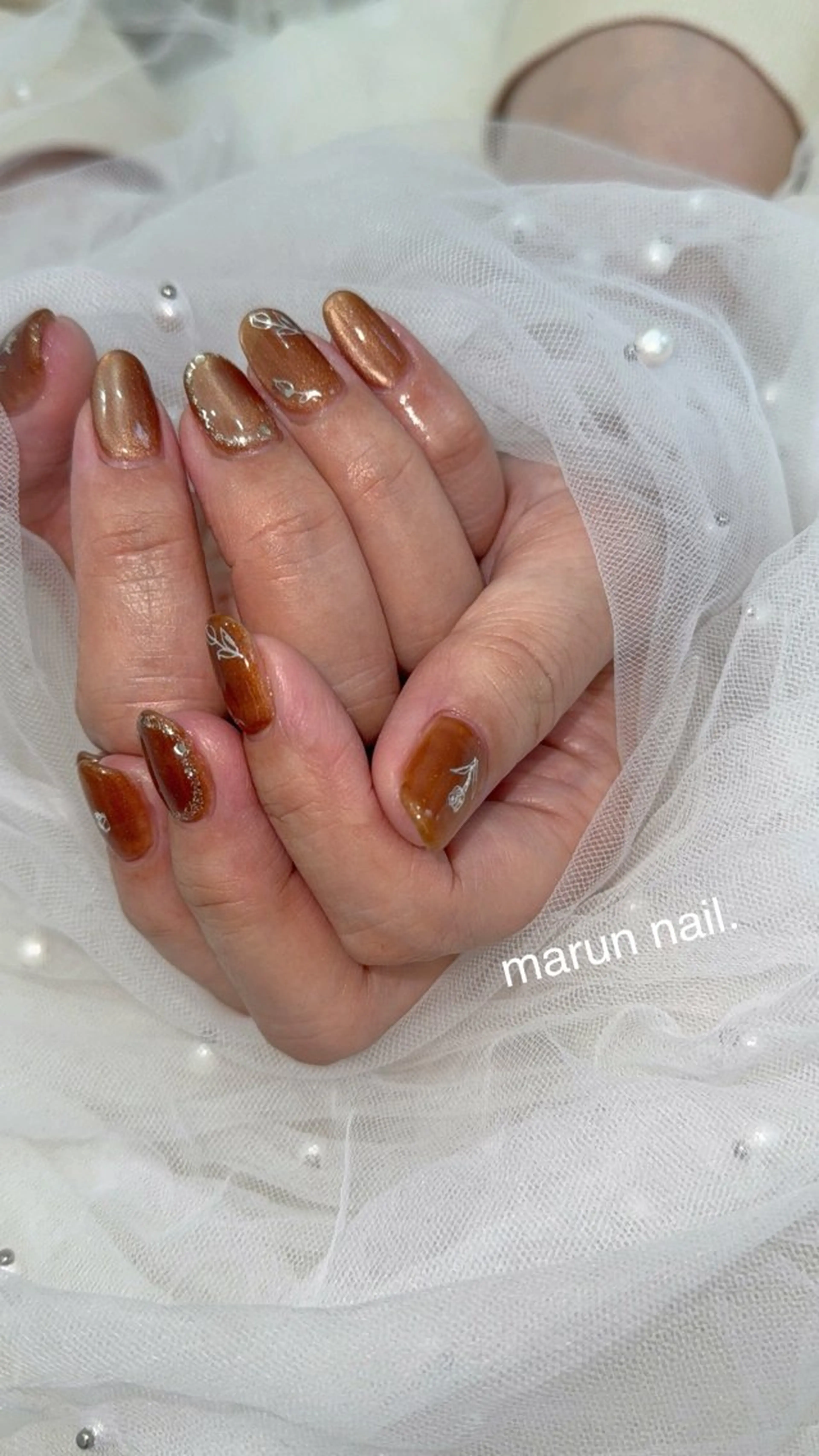 ネイル ハンドネイル marun._ megumi.のネイルデザイン