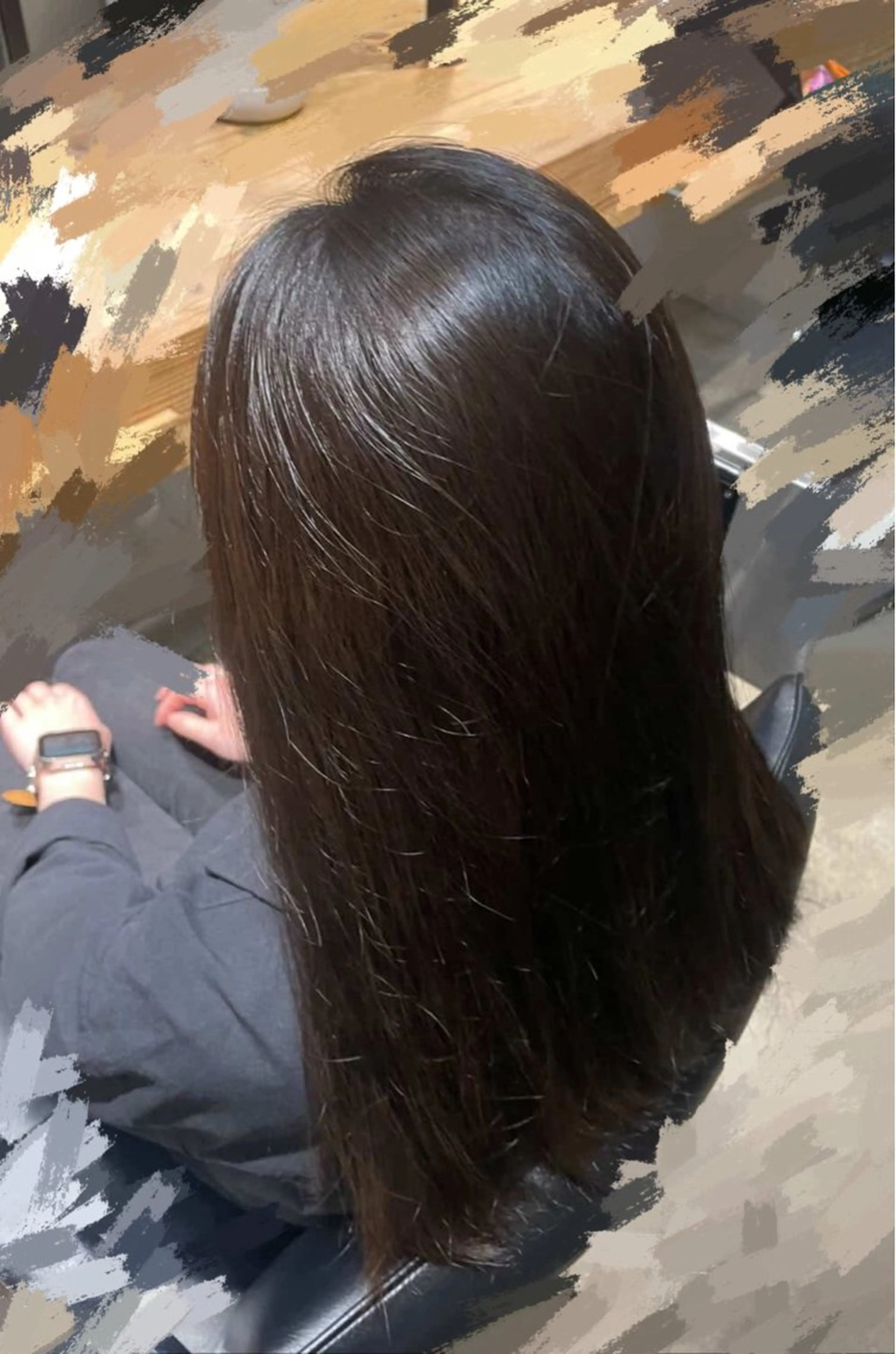 ロング ナカムラ ハルのヘアスタイル