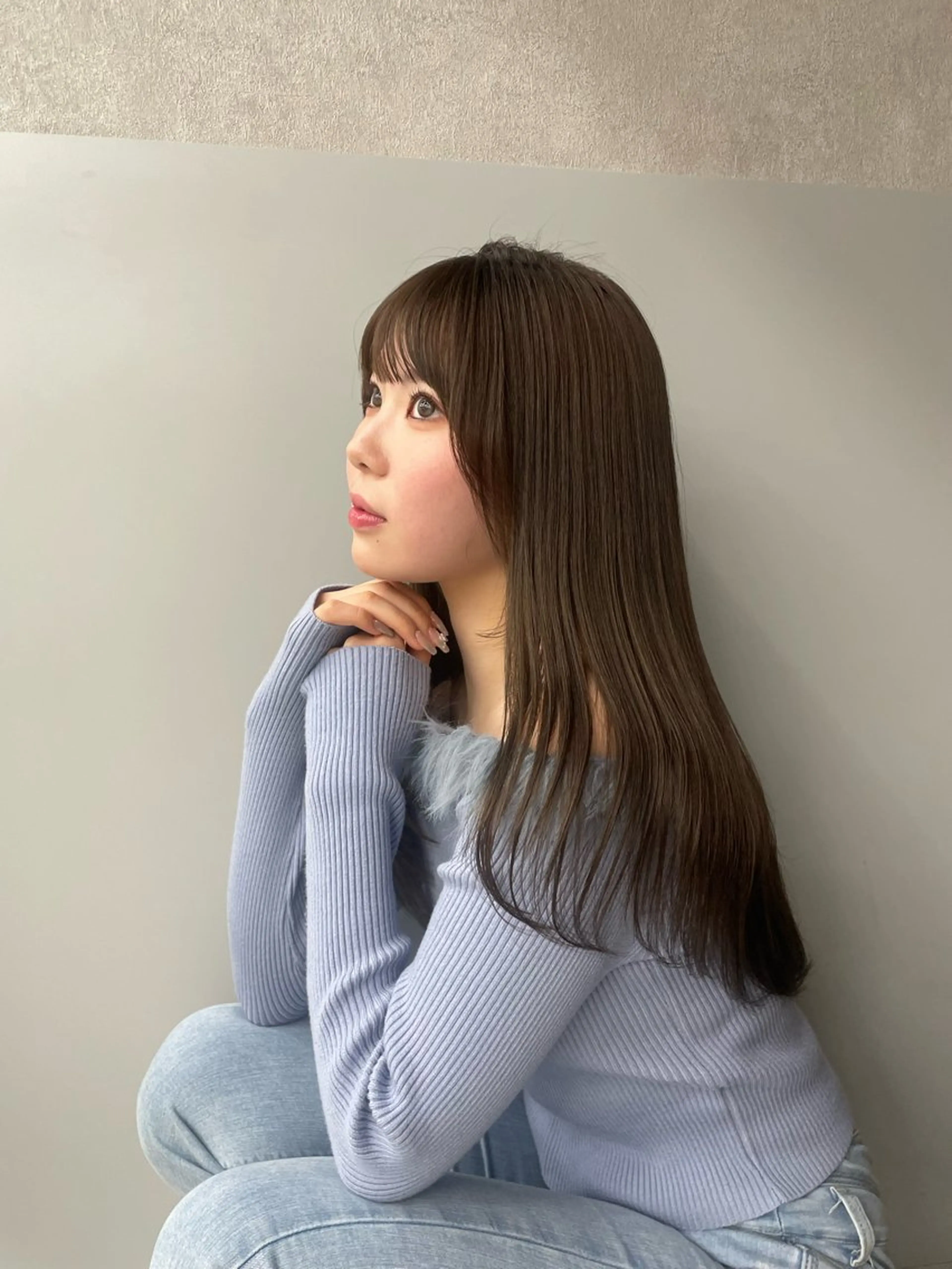 ロング カラー 韓国ヘア/レイヤー Londエレンのヘアスタイル