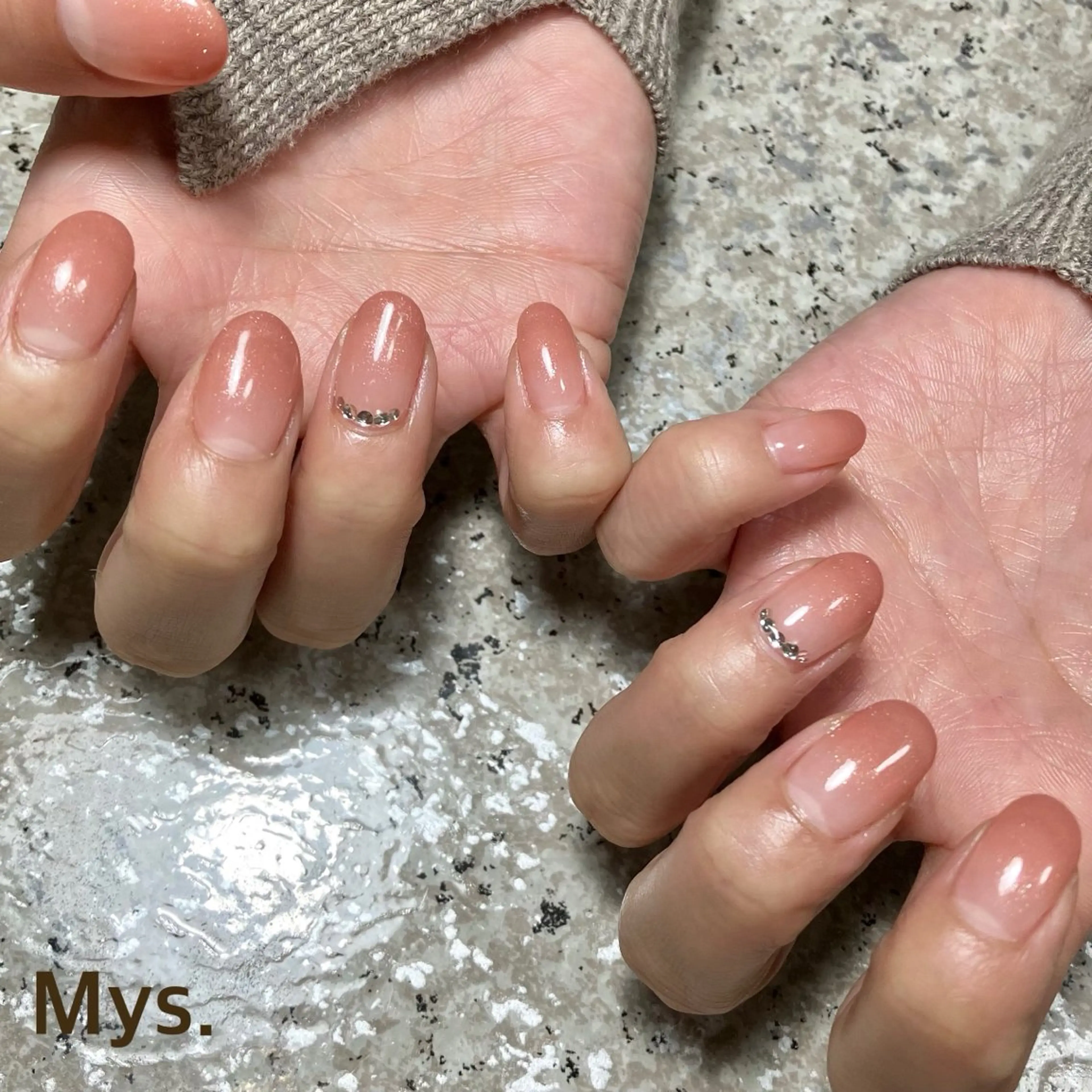 ネイル ハンドネイル Mys. 三上紗紀のネイルデザイン